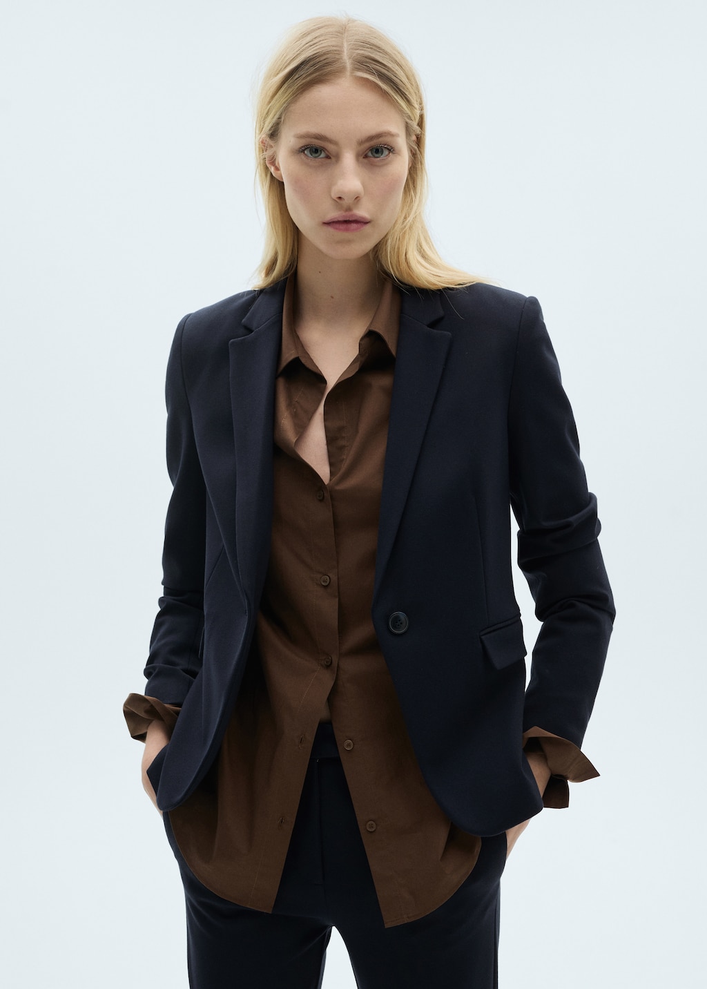 Mango Suit jacket with pockets