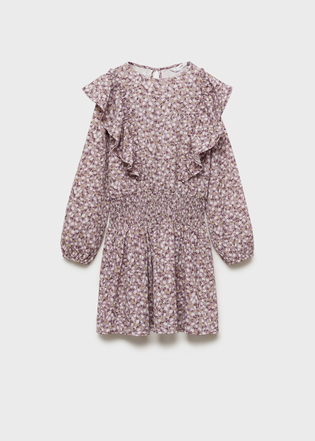 Ruffled floral dress | MANGO Kosovo Ruffled floral dress | MANGO Kosovo