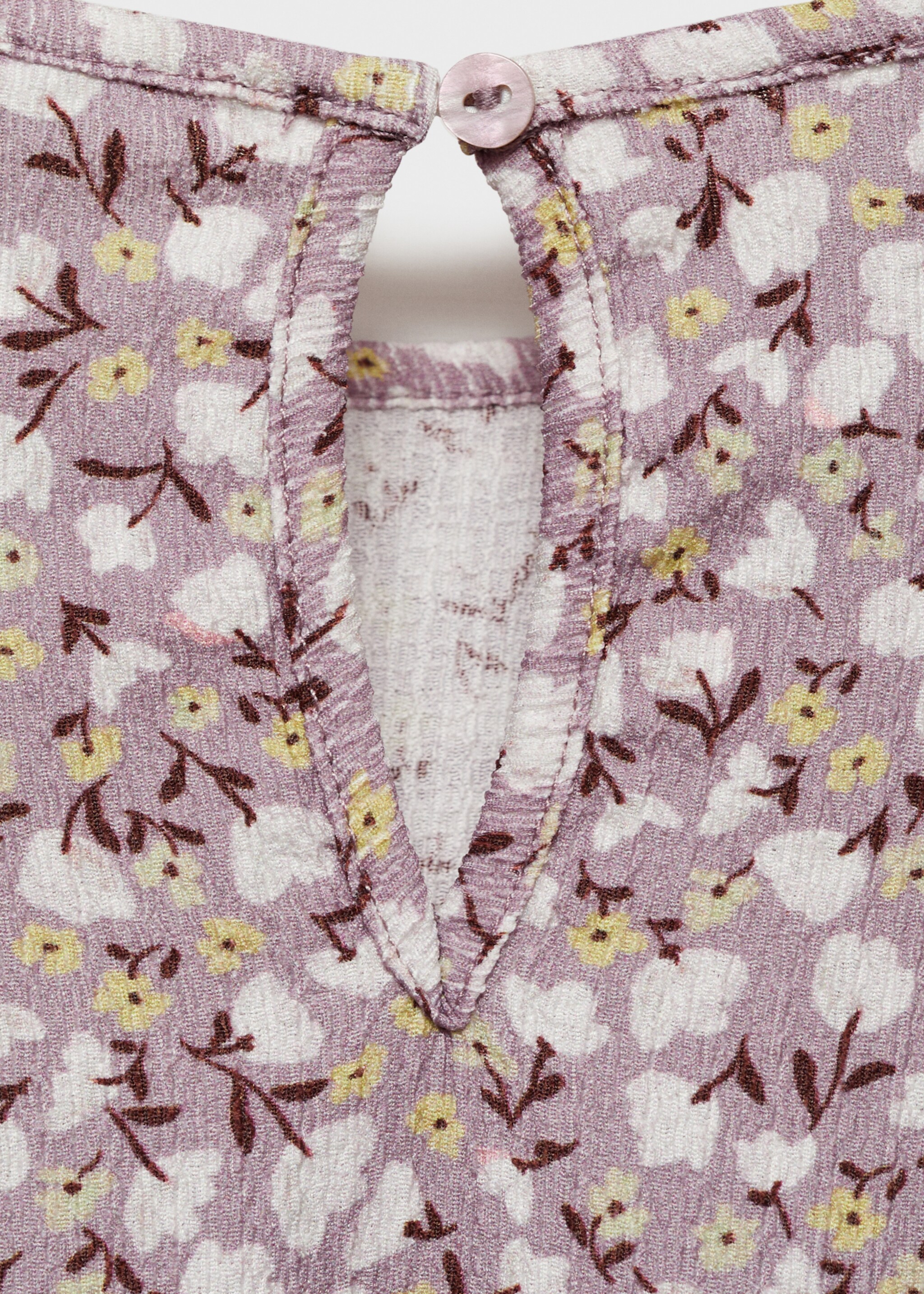 Ruffled floral dress - Details of the article 0