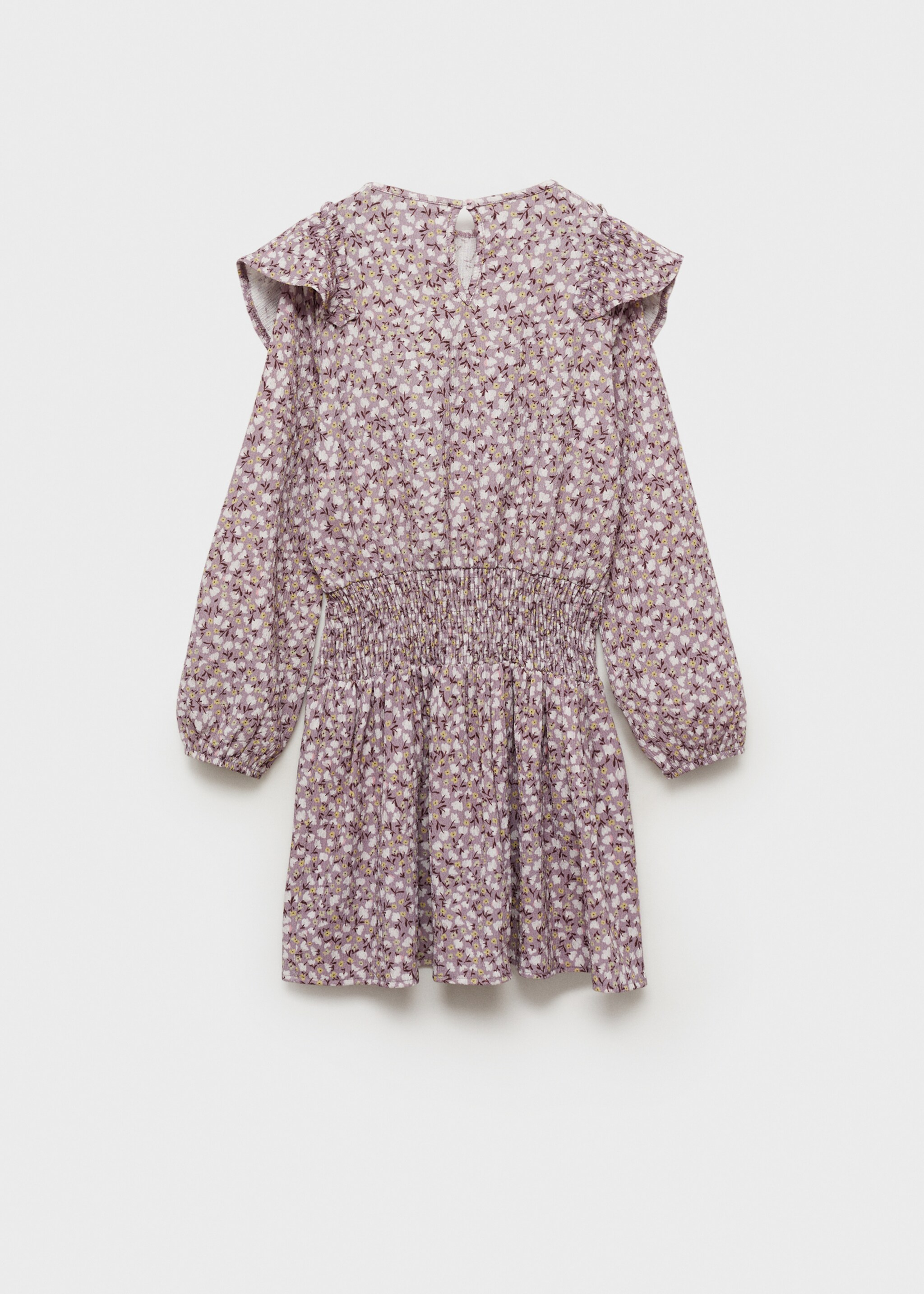 Ruffled floral dress - Reverse of the article