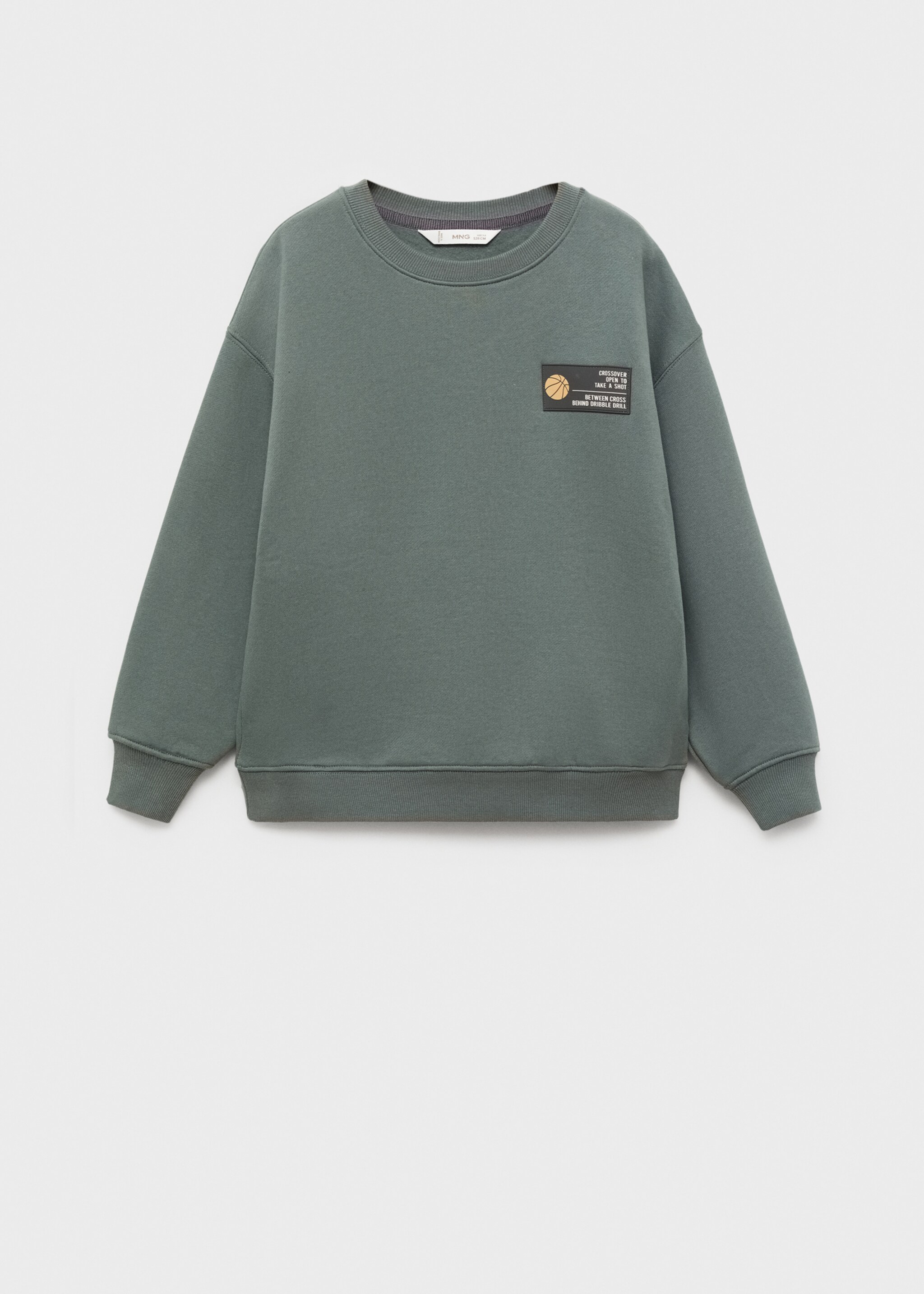 Baumwoll-Sweatshirt mit Cartoon - Artikel ohne Model