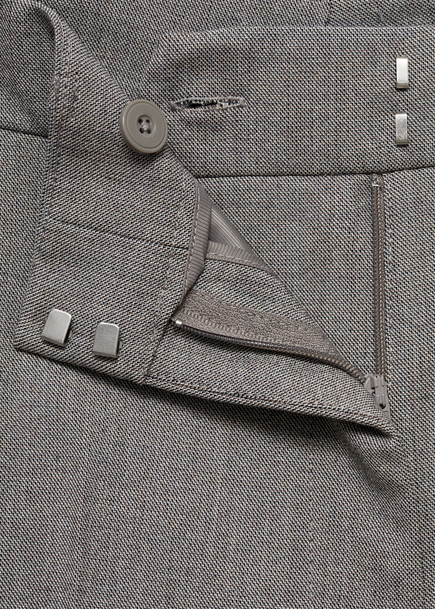Straight suit trousers - Details of the article 0
