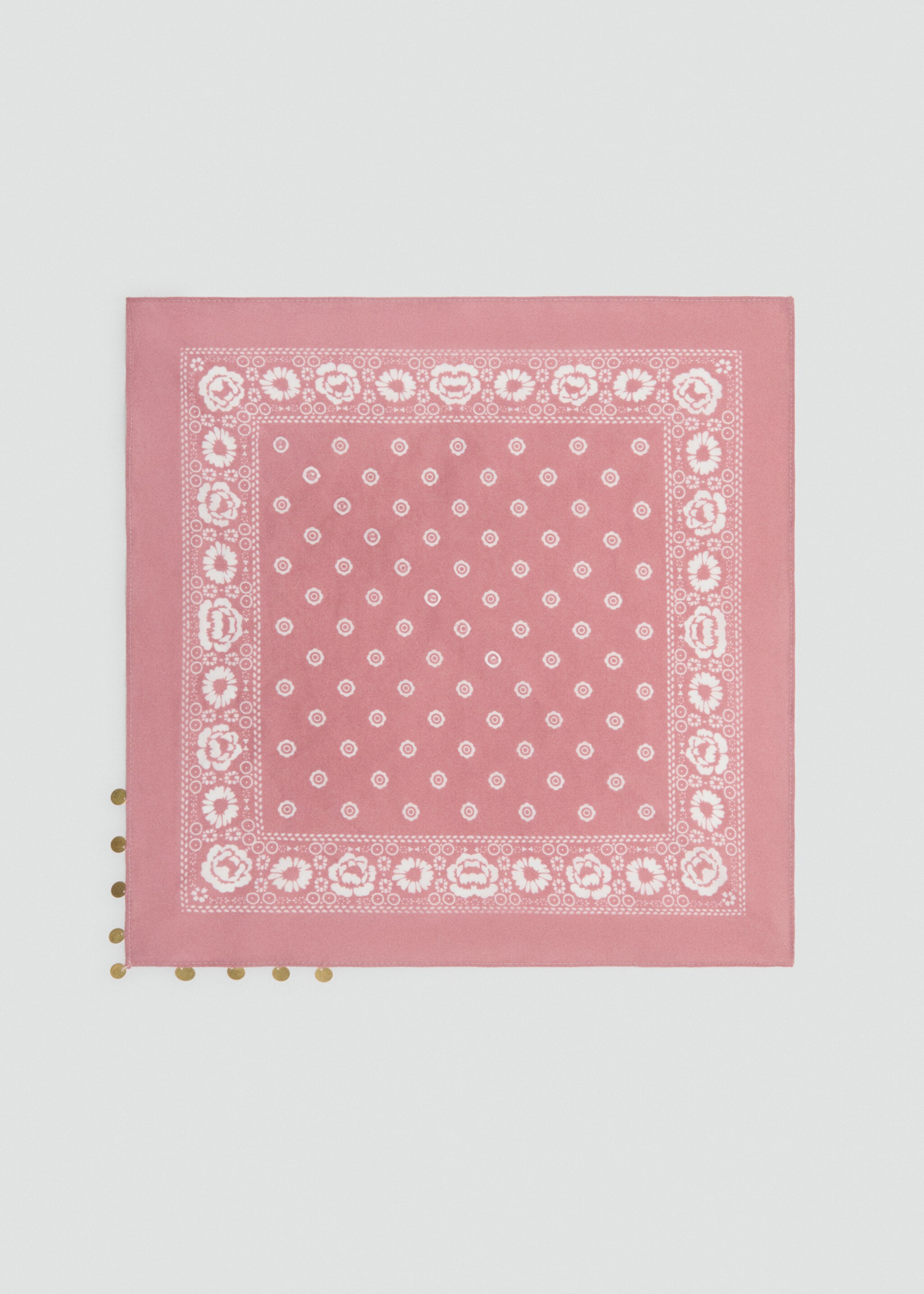 Pañuelo estampado cuadros - Artículo sin modelo