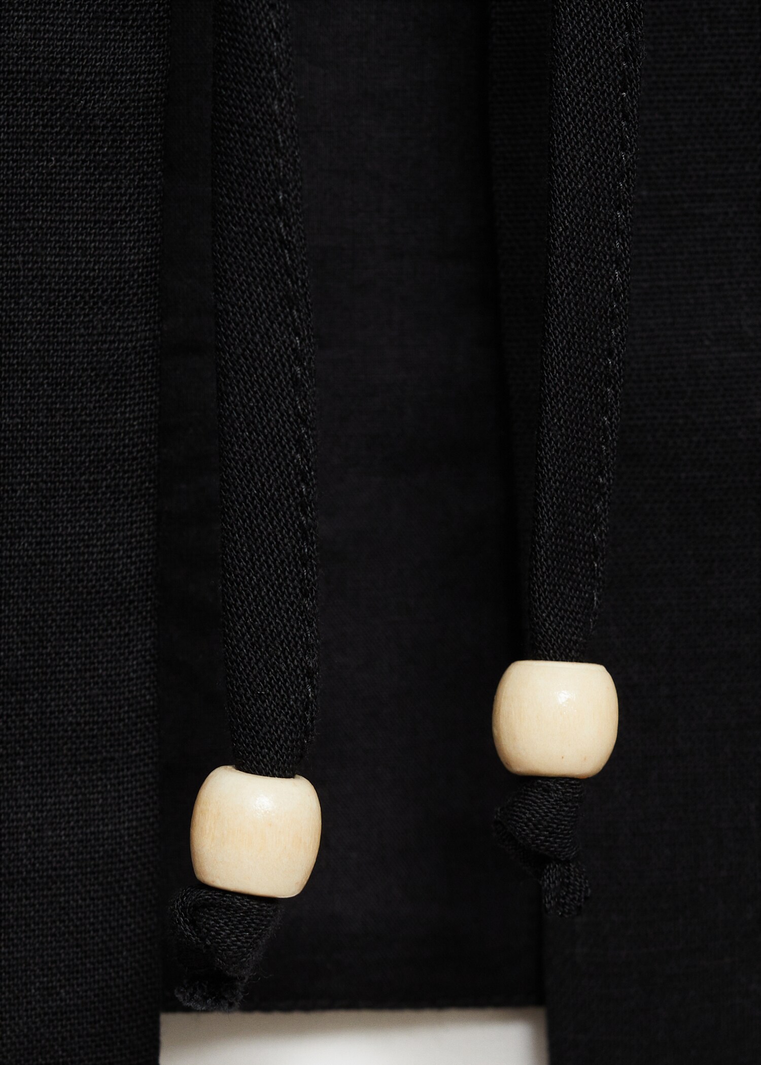 Embroidered top with bow closure - Details of the article 8