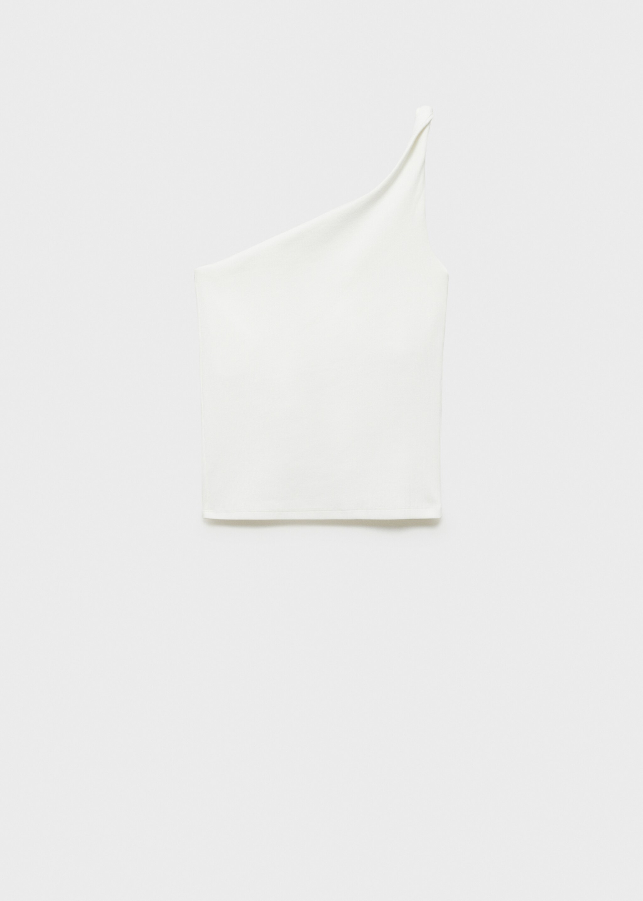 Asymmetrical cotton top - Article without model