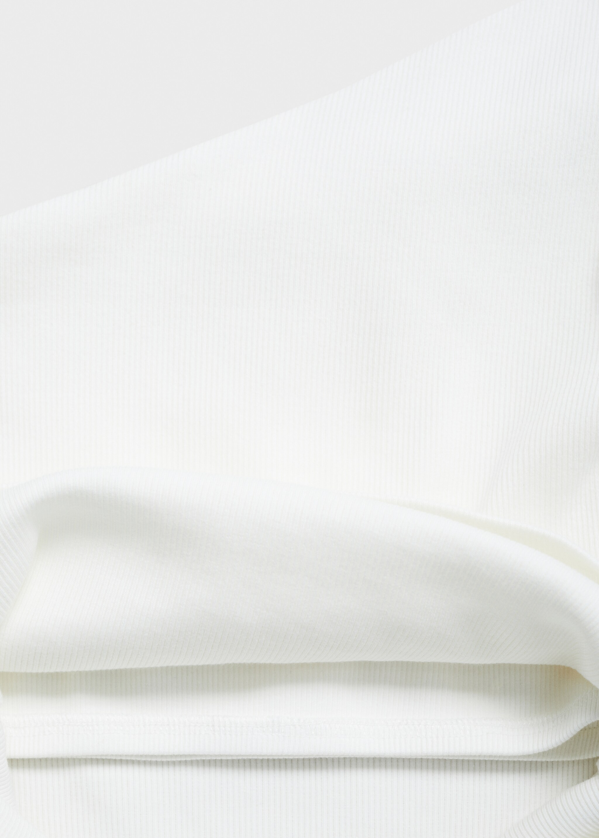 Asymmetrical cotton top - Details of the article 0