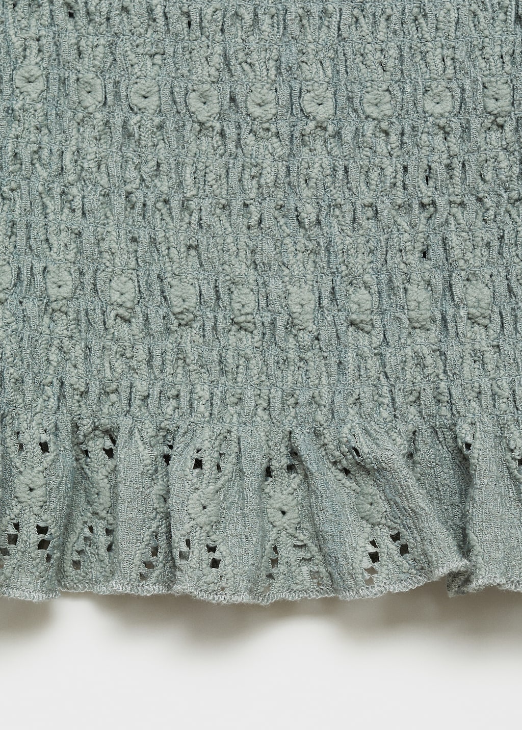 Ruched strapless top