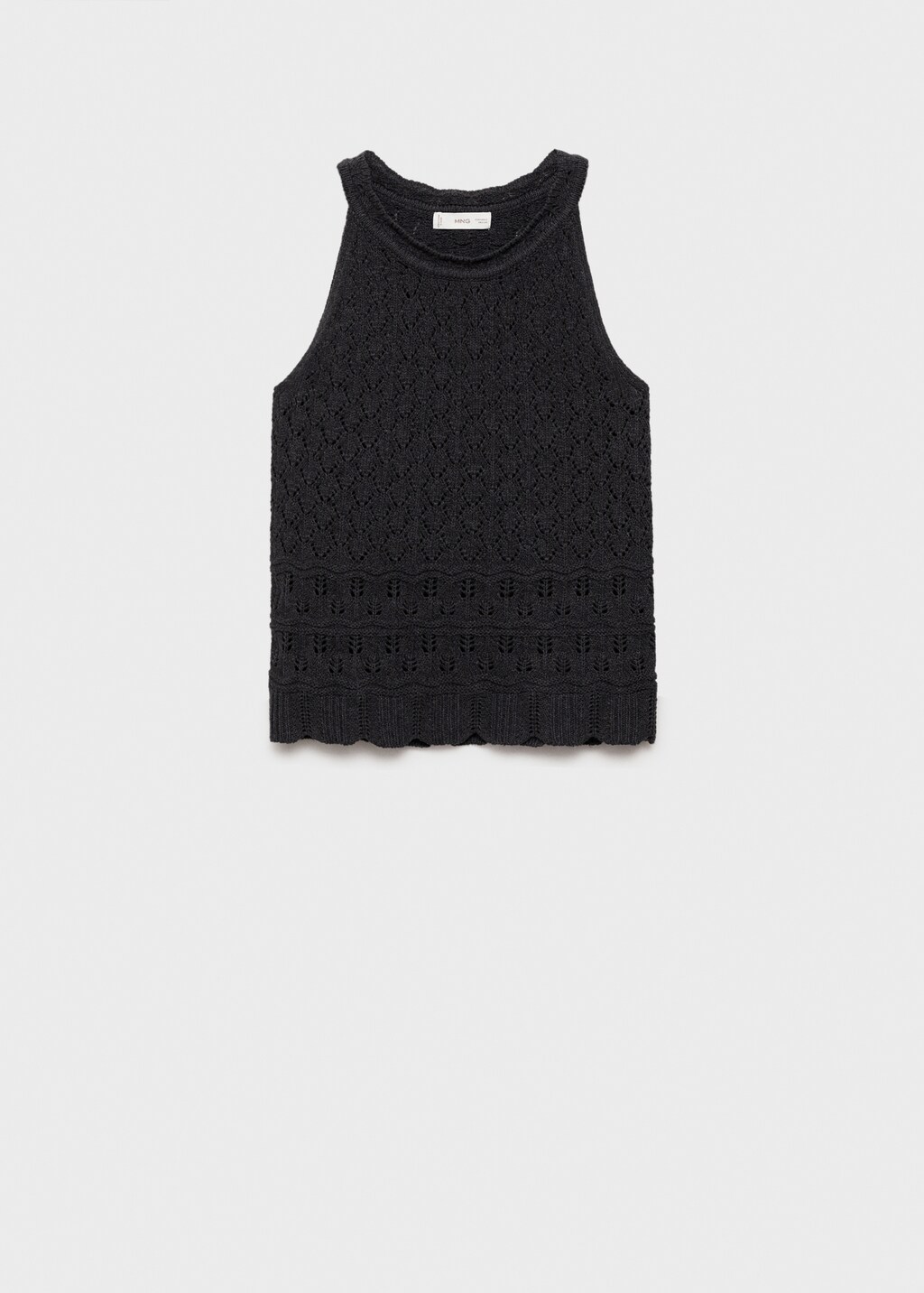 Broderie anglaise panel top