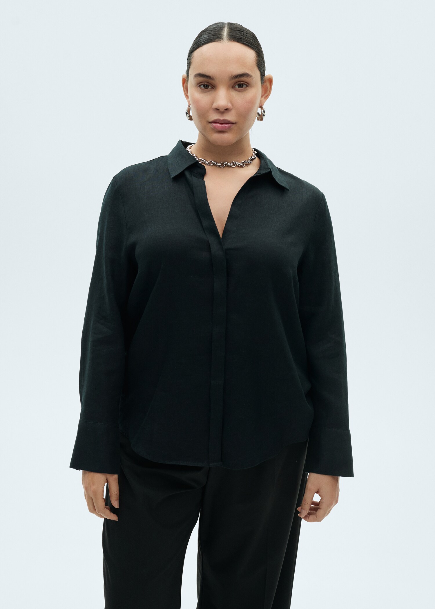 Chemise droite lin - Détail de l'article 5