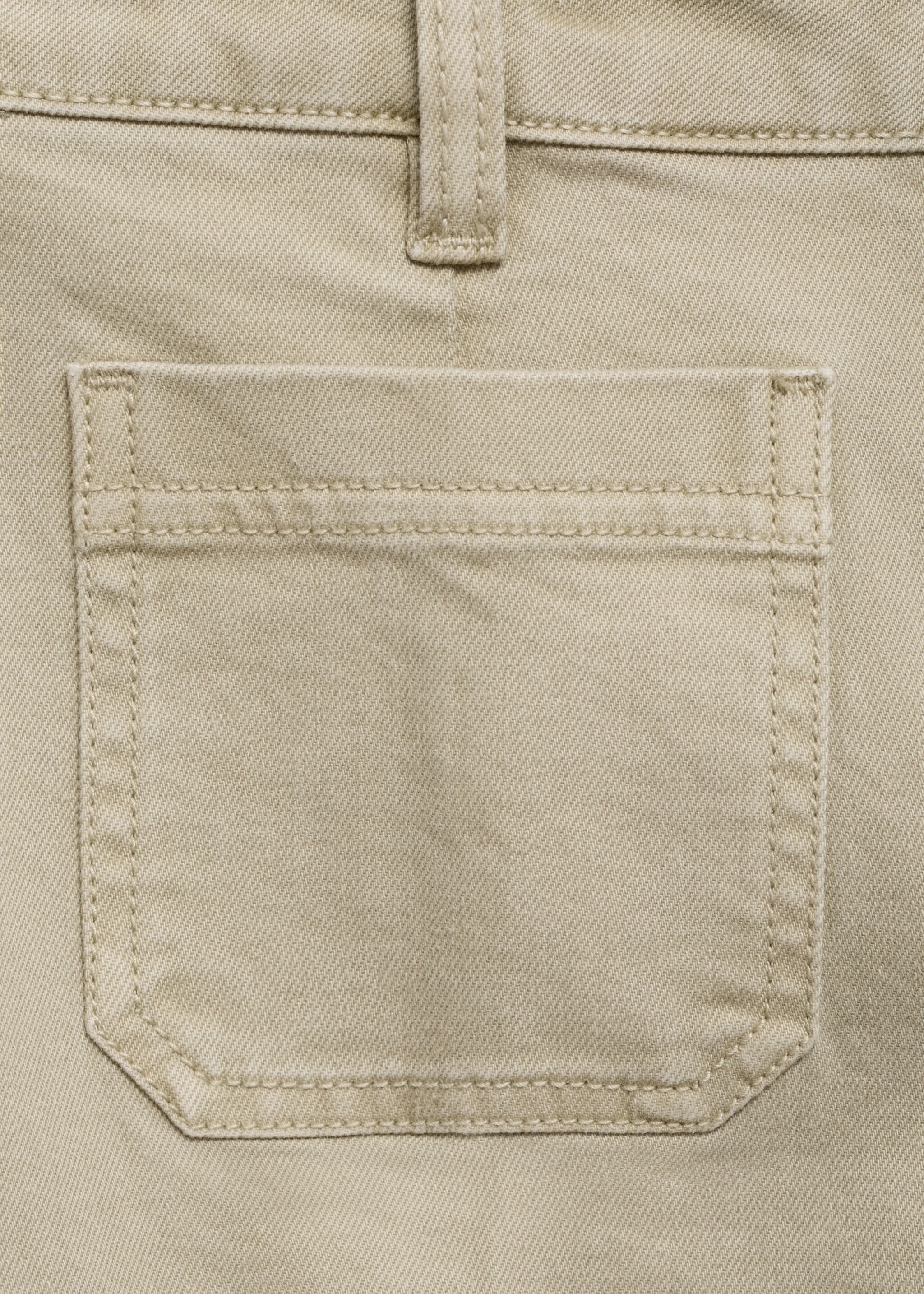 Jeans flare crop bolsillos - Detalle del artículo 0