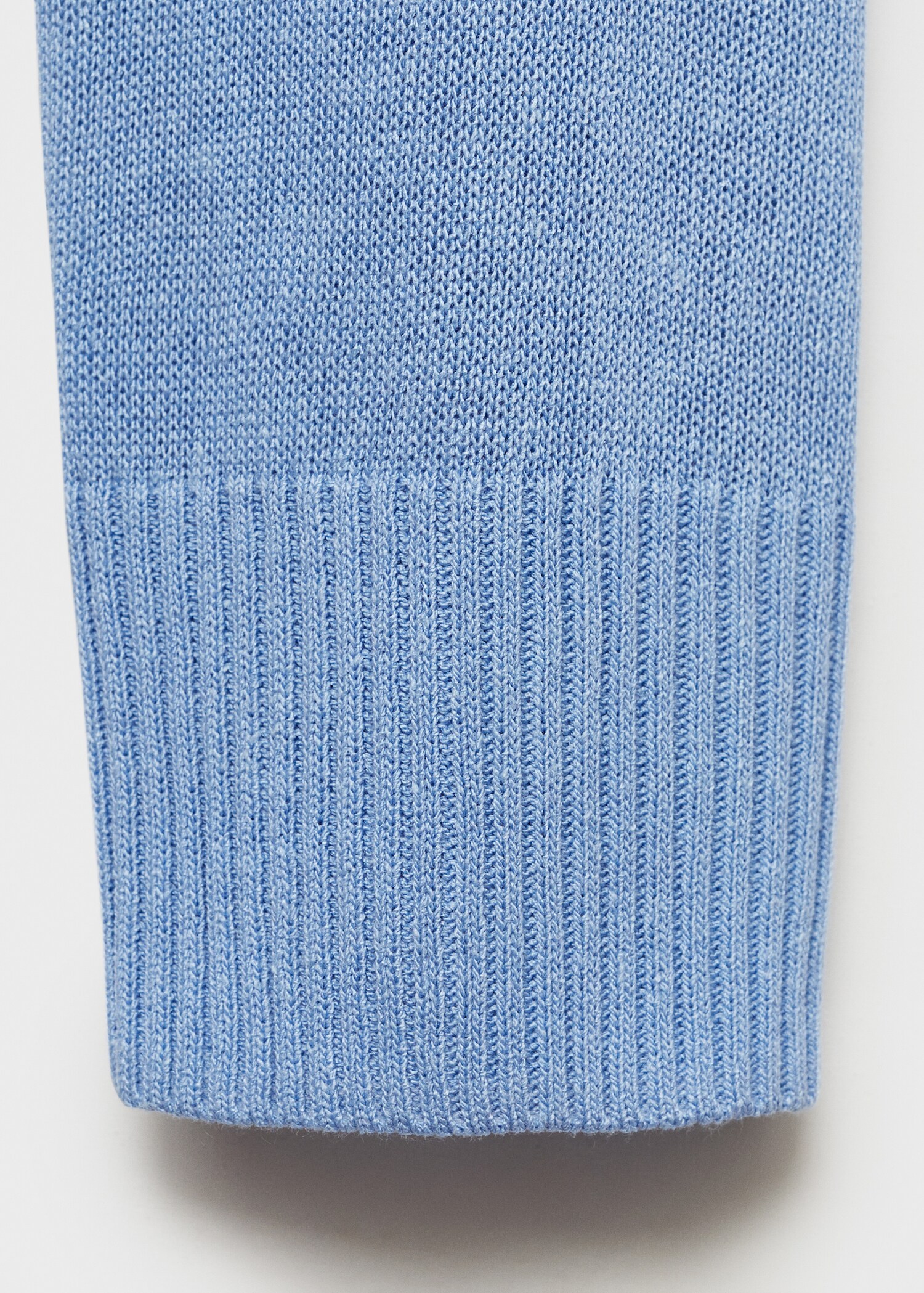 Linen-blend knitted sweater - Details of the article 0