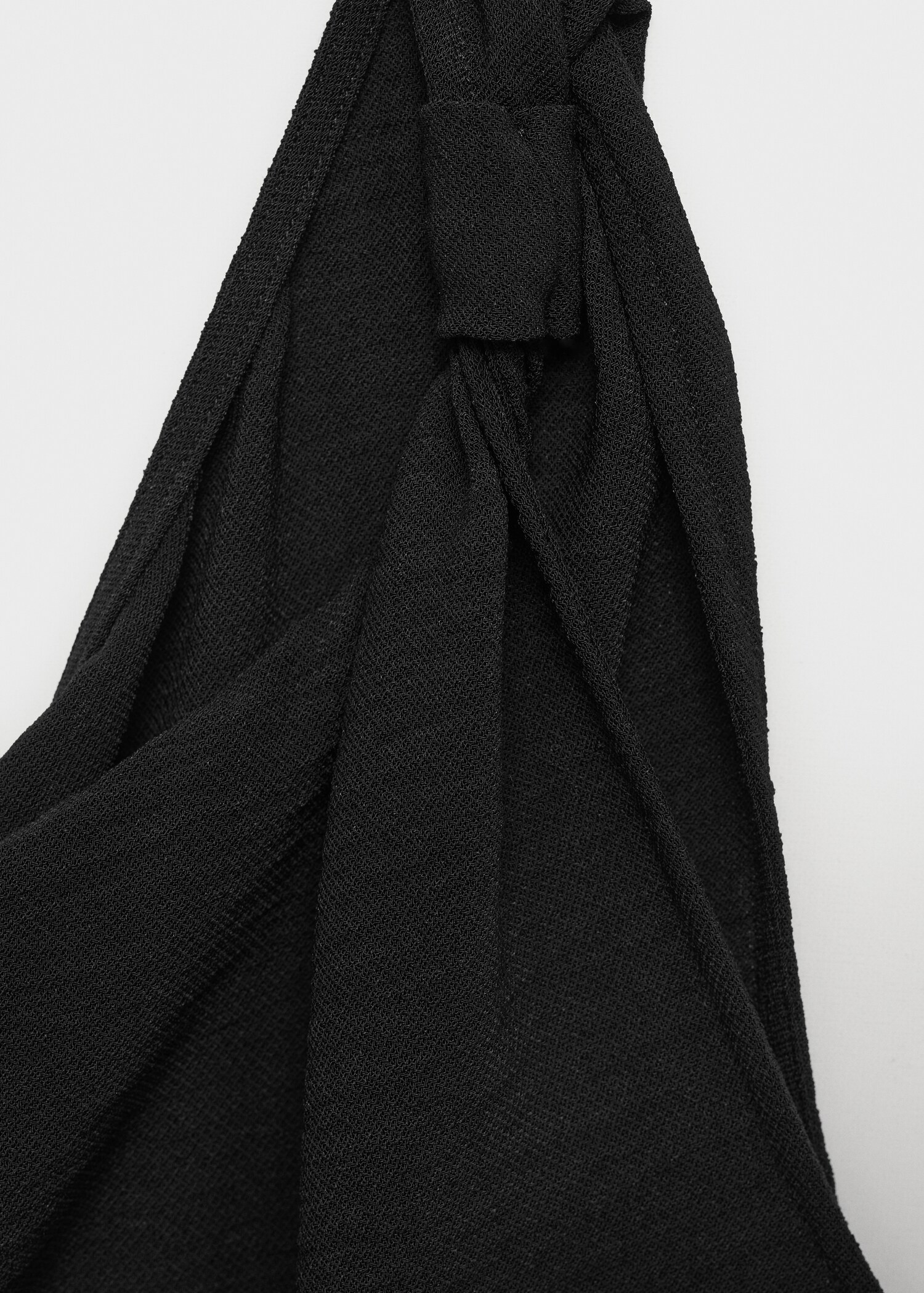 Long asymmetric dress - Details of the article 0