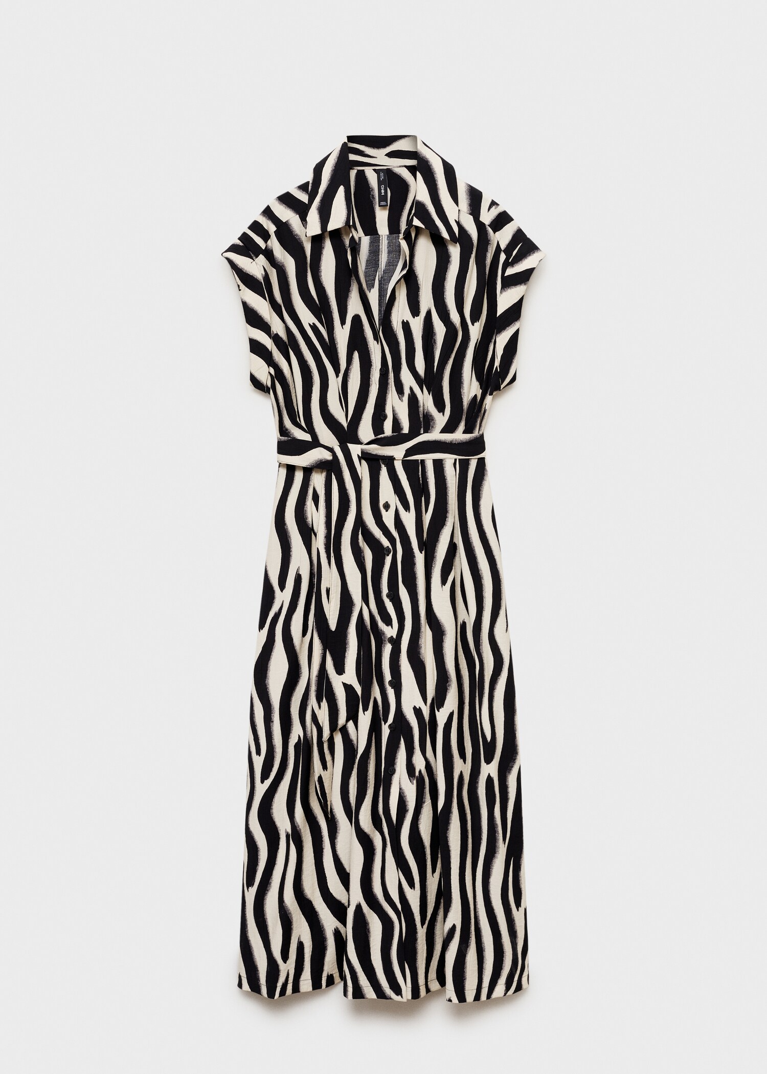 Overhemdjurk met zebraprint - Artikel zonder model