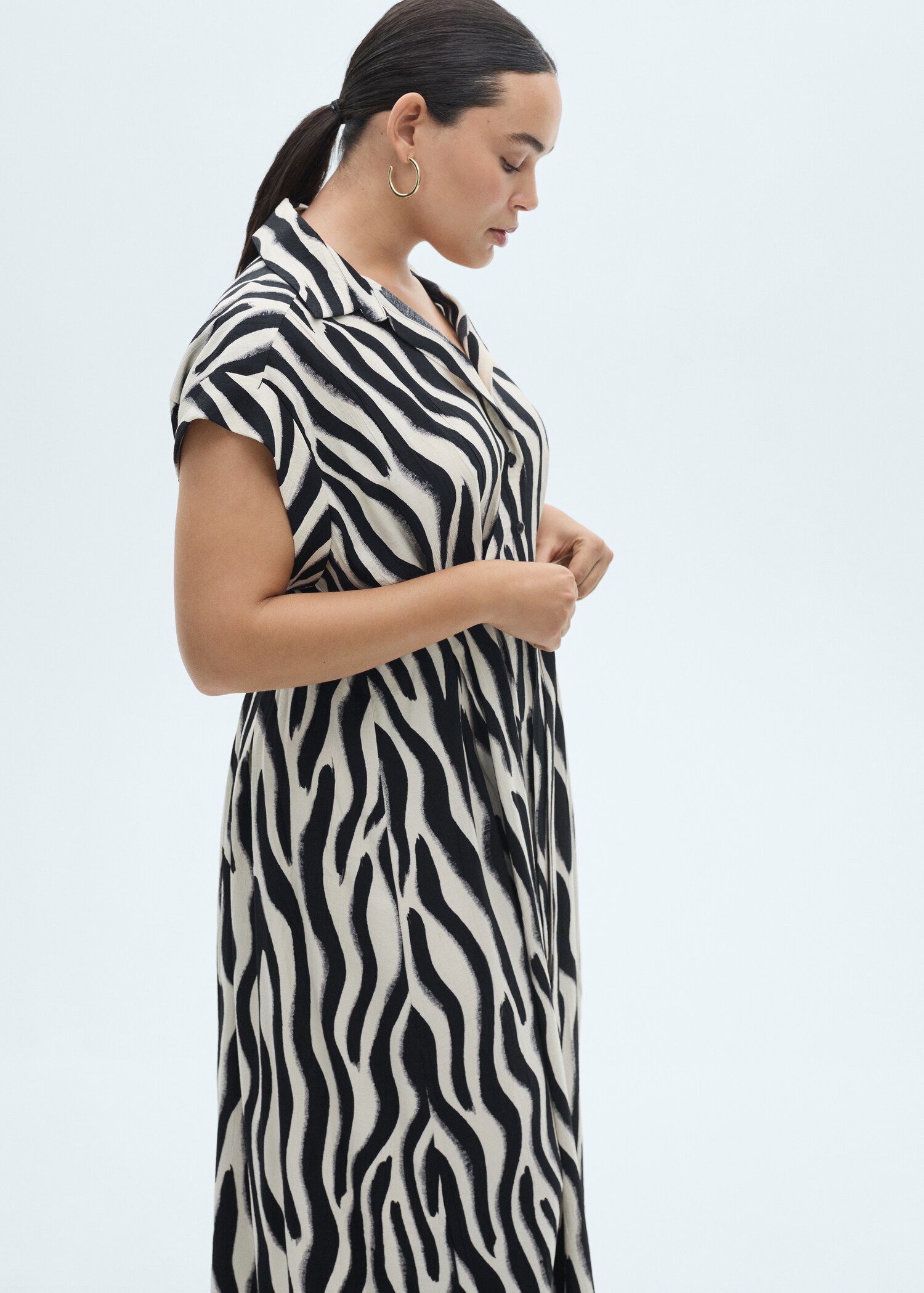 Overhemdjurk met zebraprint - Detail van het artikel 5