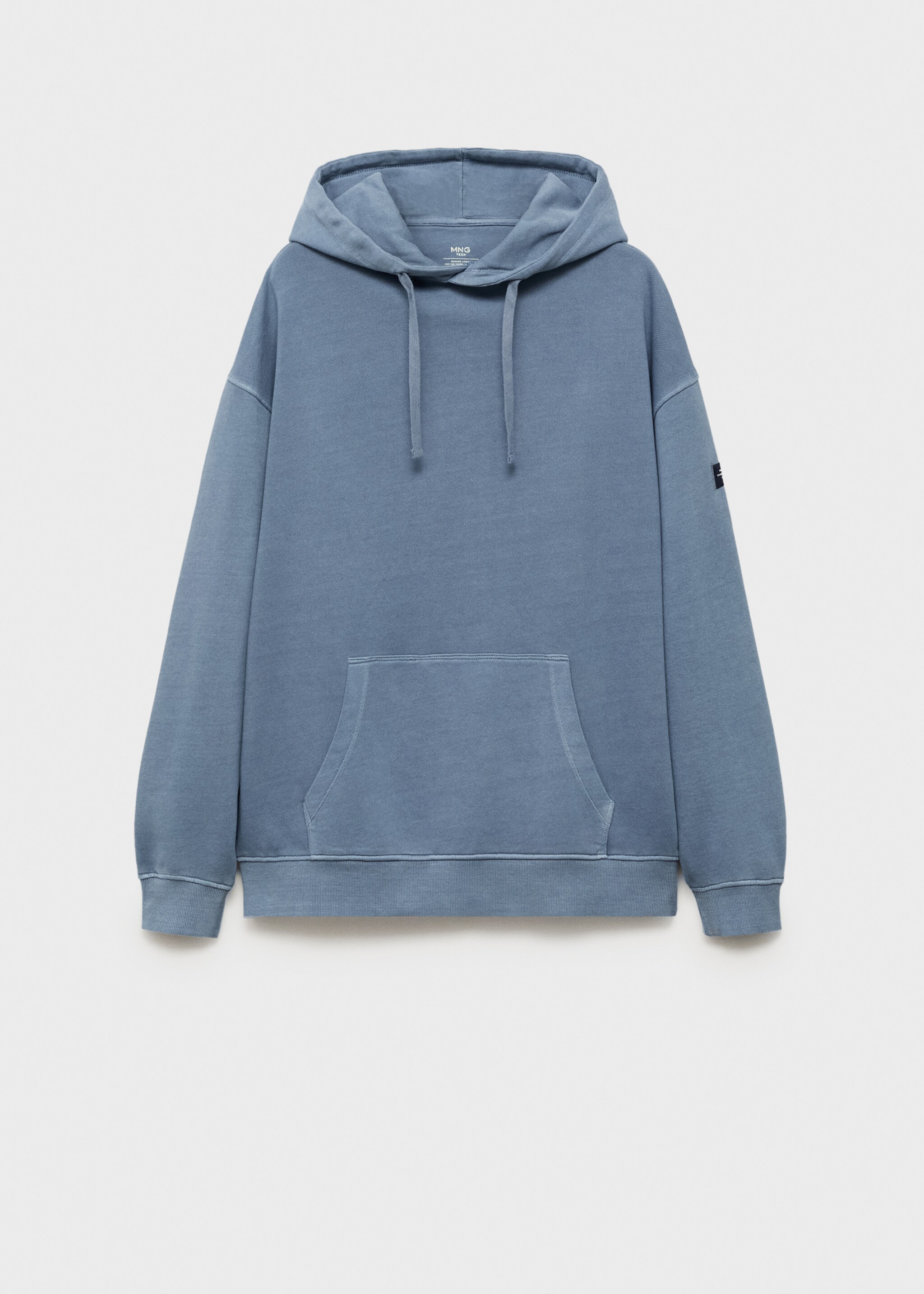 Pocket cotton sweatshirt - Article without model
