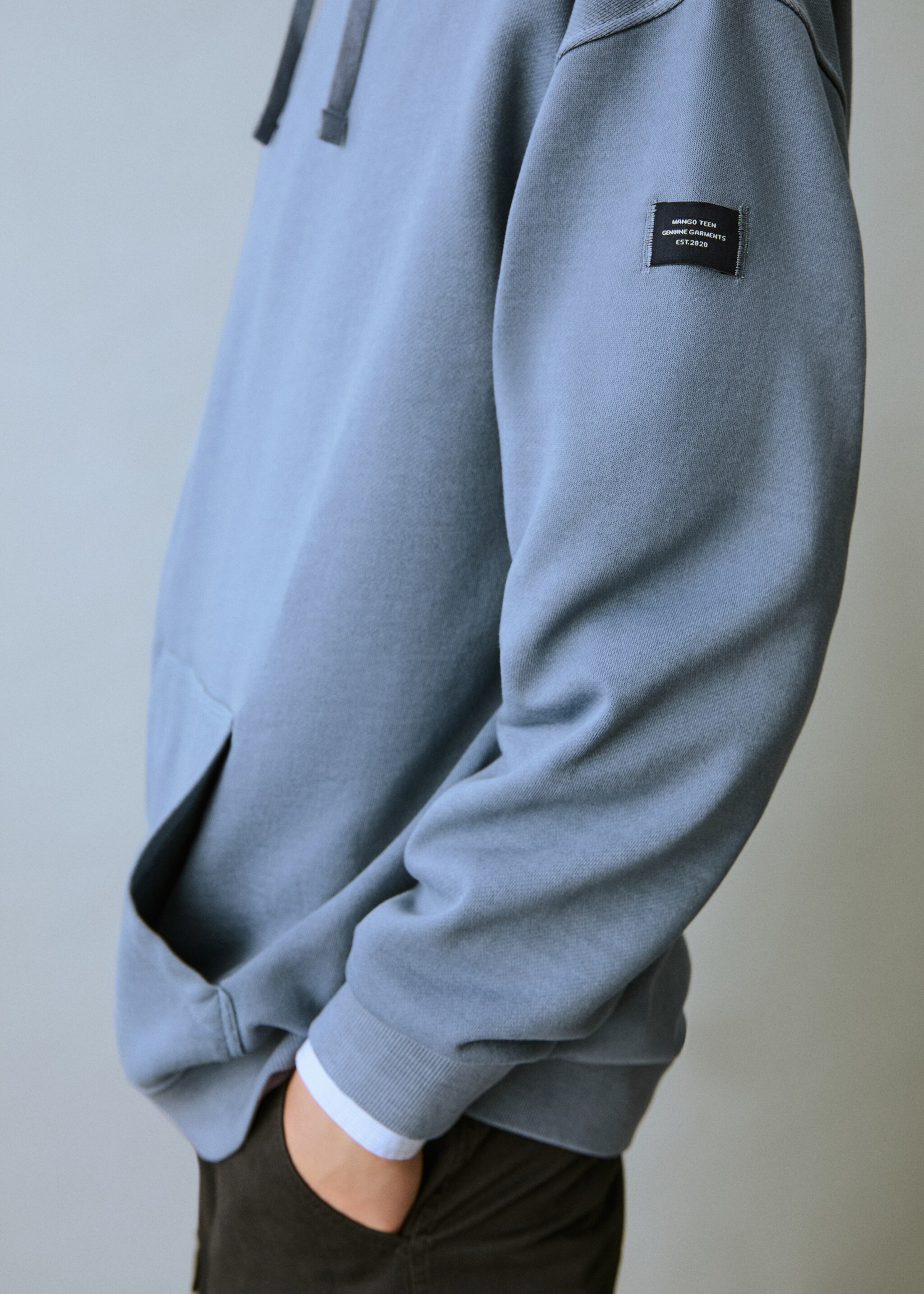 Pocket cotton sweatshirt - Details of the article 6