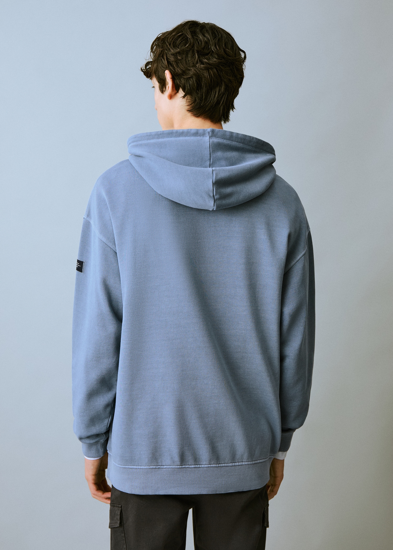 Hotelkalingaashok Light Blue Designer Sweatshirt Cotton Sweatshirt