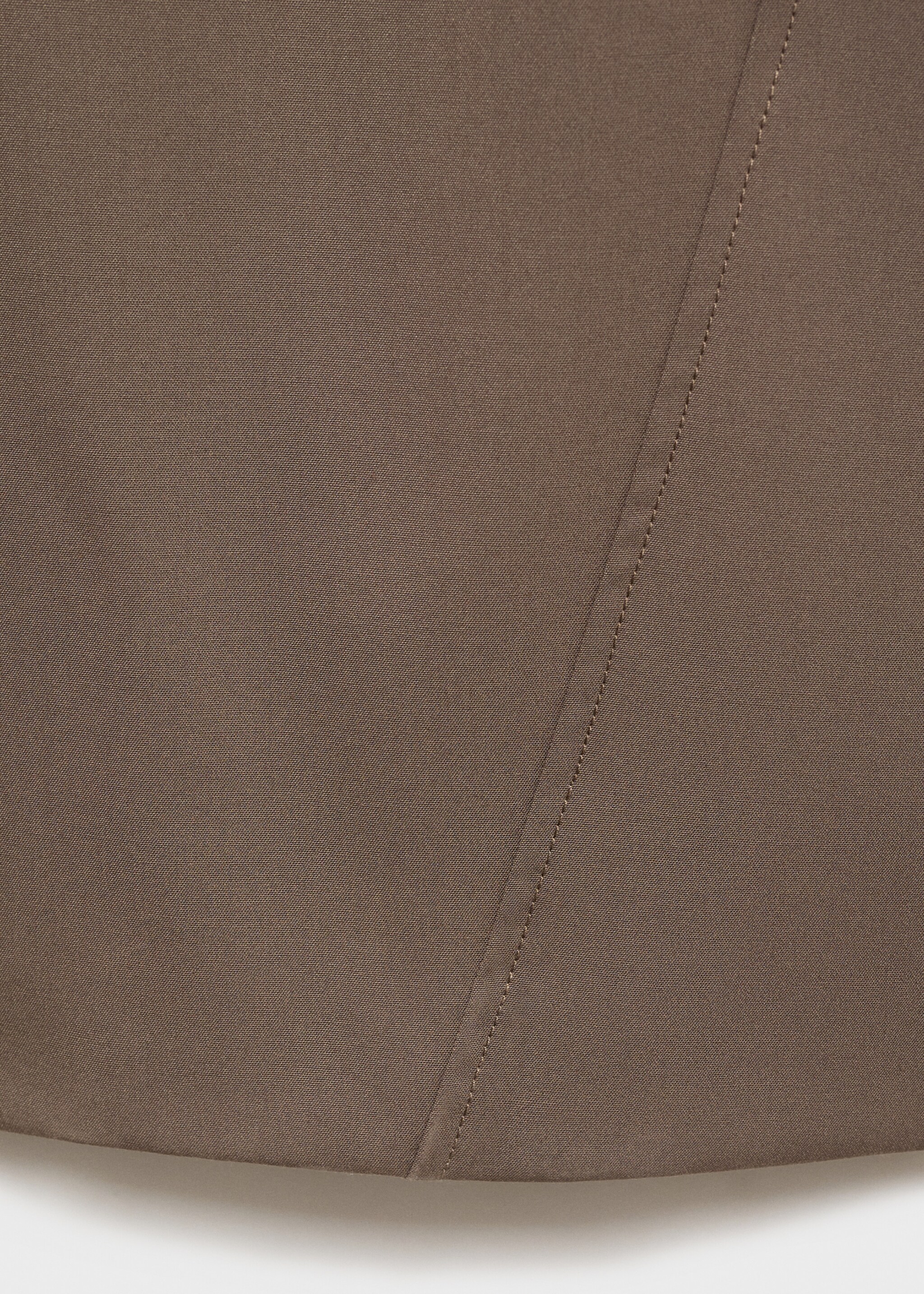 Belt straight-fit trousers - Details of the article 0