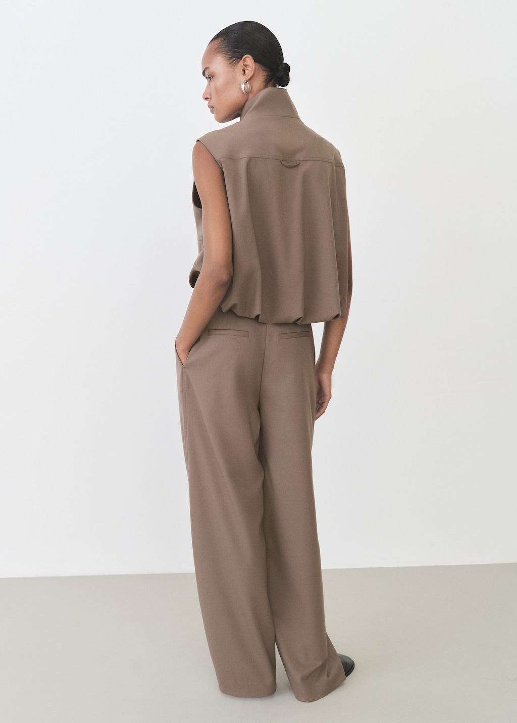 パンツ BELTED LOOSE STRAIGHT PANTS Belted Wide Leg Wool Pants by Yohji Yamamoto– La Garçonne