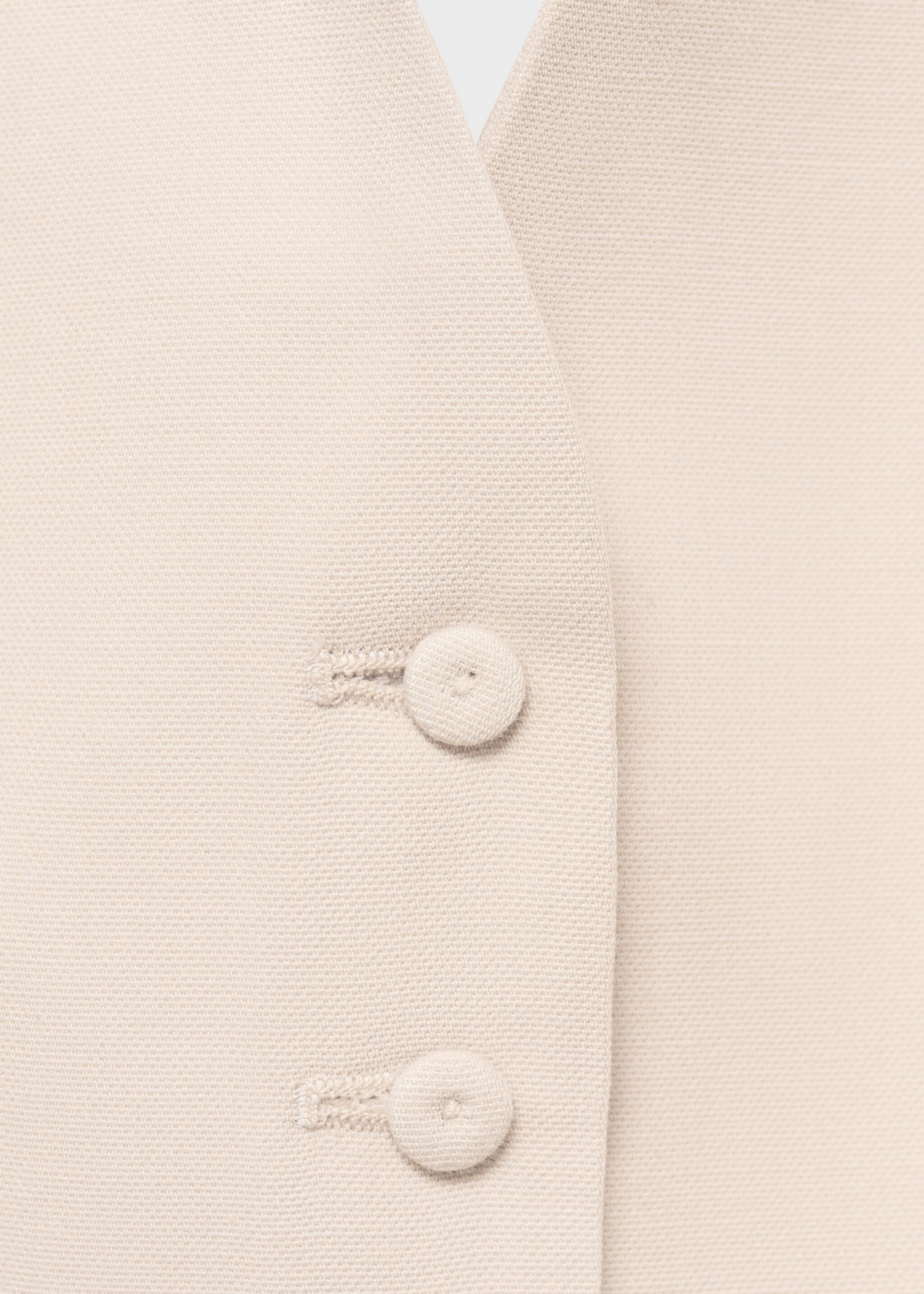 Gilet emmanchures américaines pinces - Détail de l'article 8