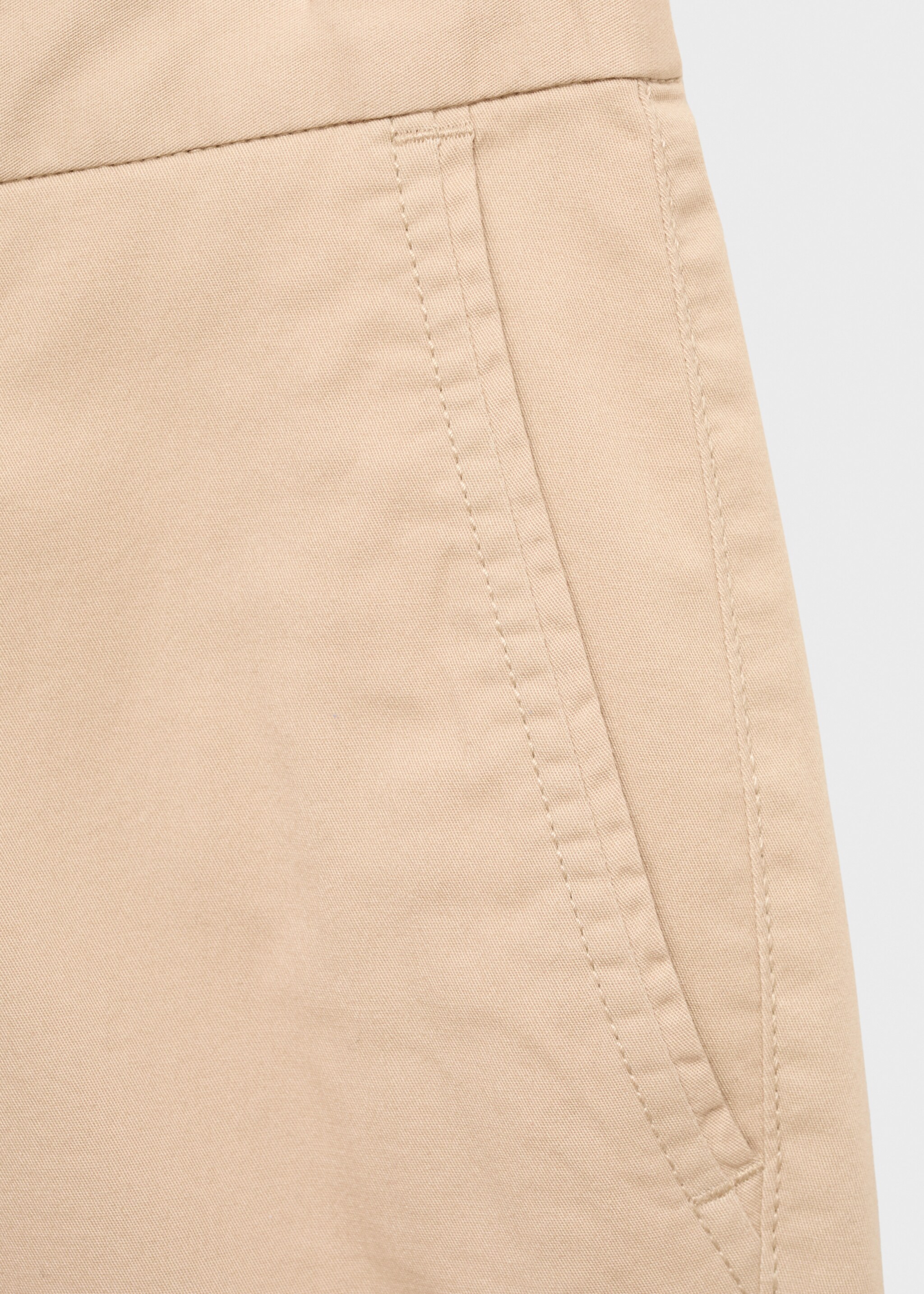 Bermuda slim-fit chino coton - Détail de l'article 0