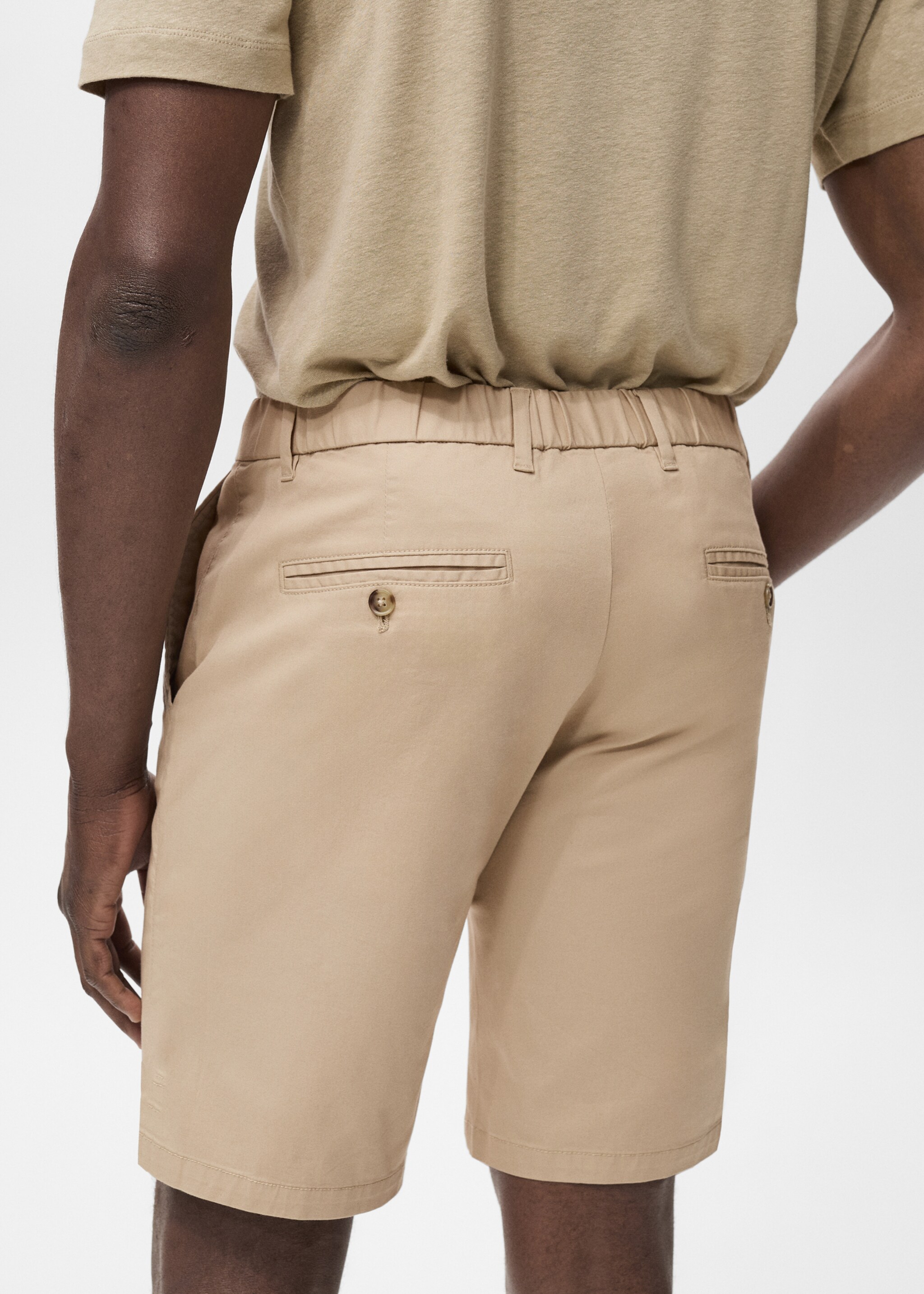 Bermuda slim-fit chino coton - Détail de l'article 2