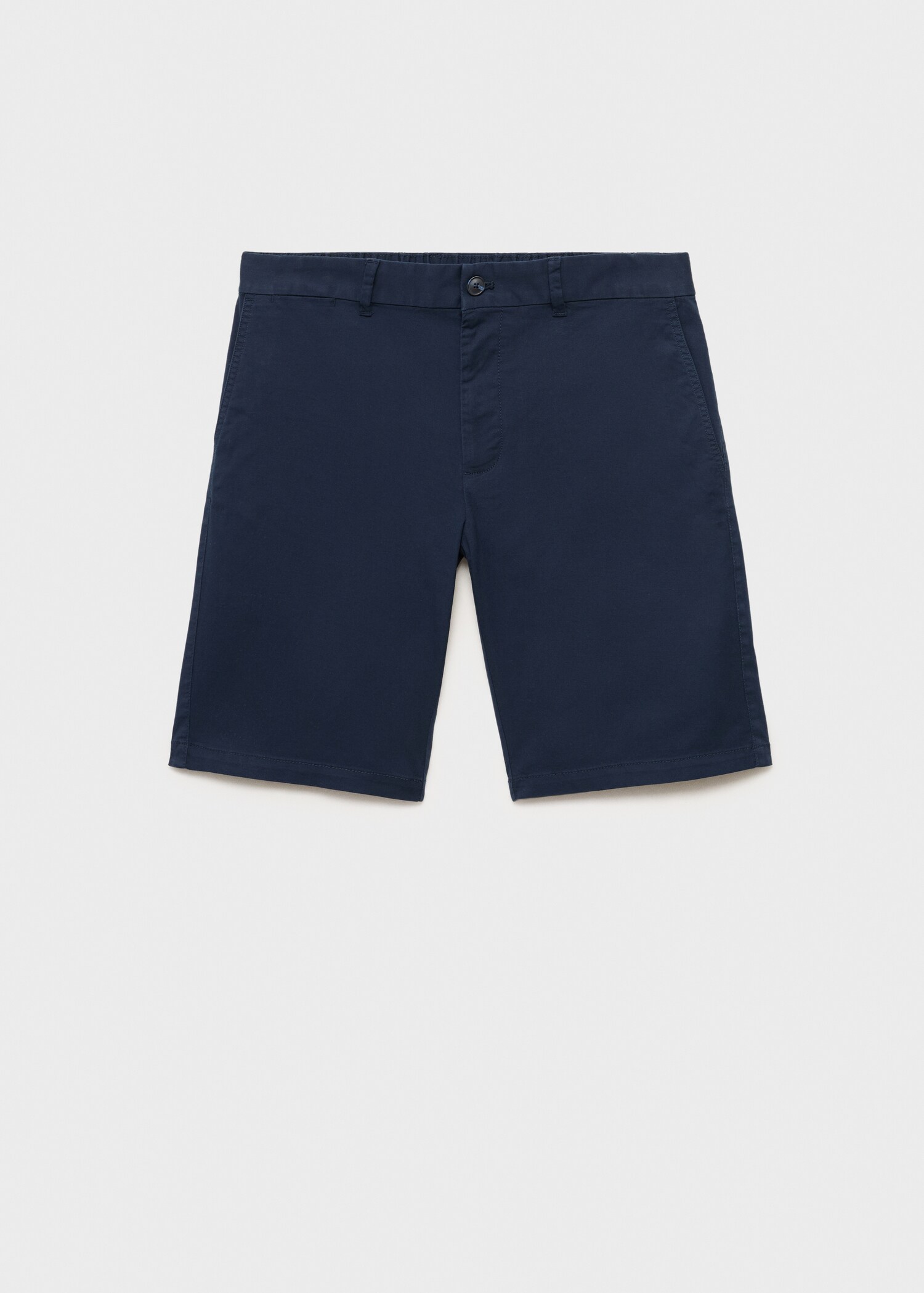 Bermuda slim-fit chino coton - Article sans modèle
