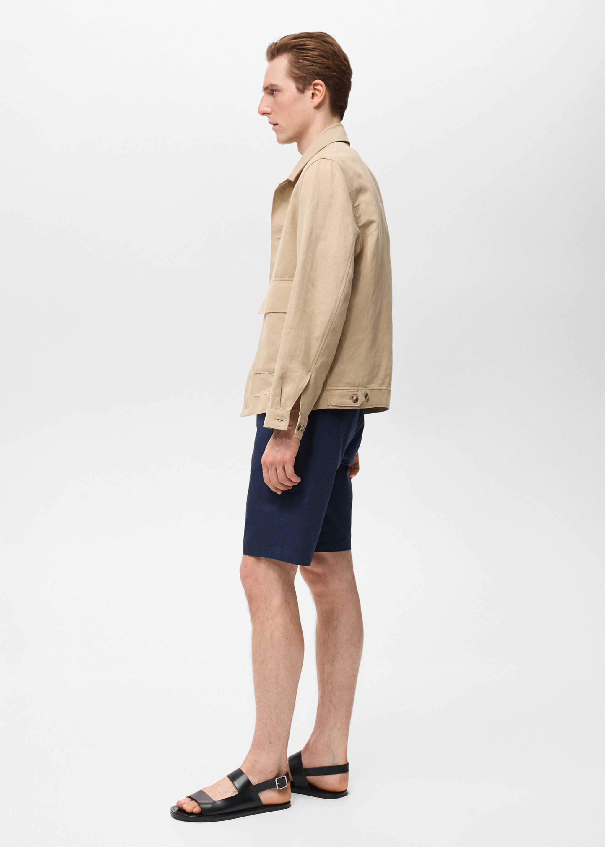 Bermuda slim-fit chino coton - Détail de l'article 2