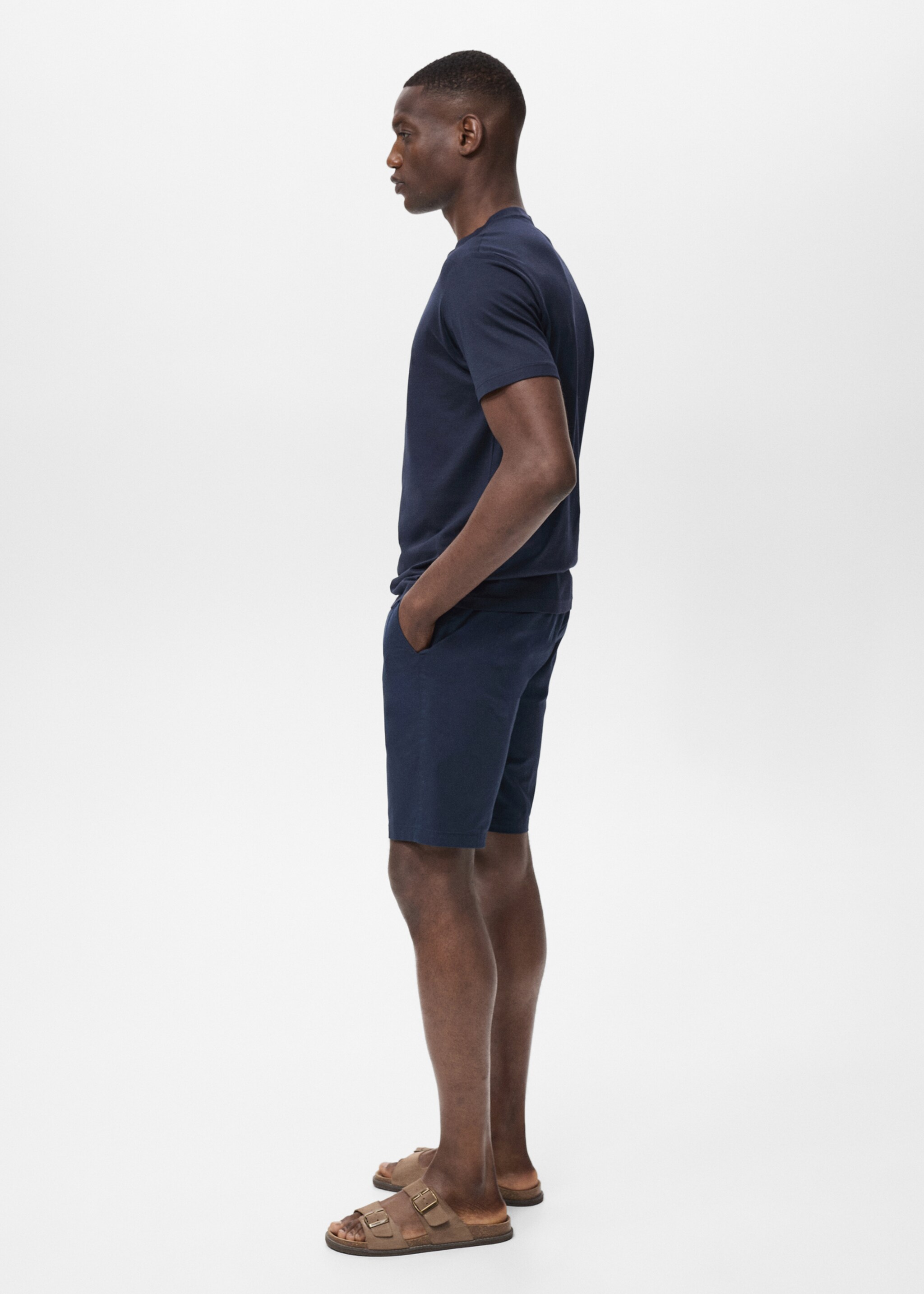 Bermuda slim-fit chino coton - Détail de l'article 6