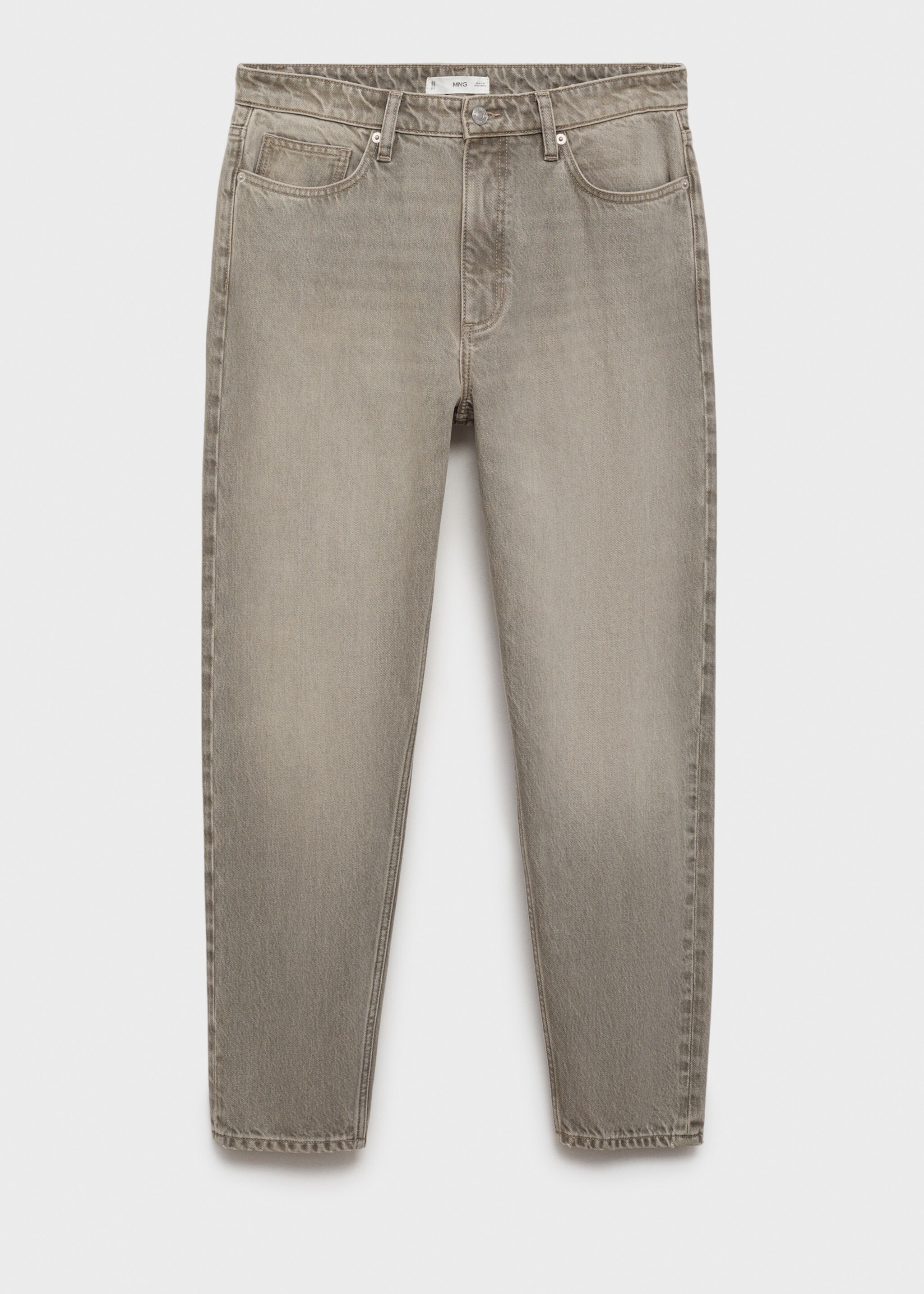 Cropped carrot-fit jeans - Artikel zonder model