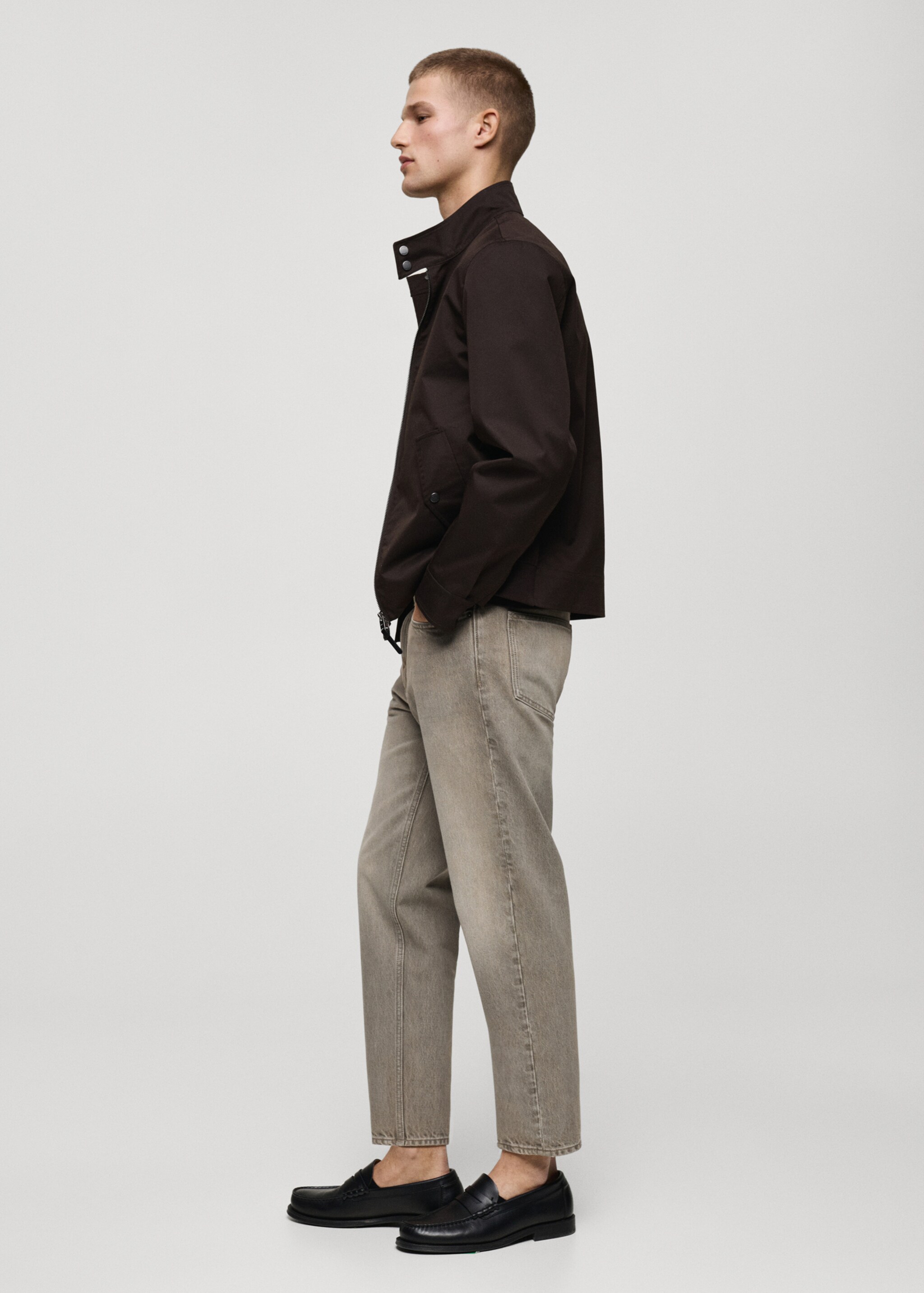 Cropped carrot-fit jeans - Detail van het artikel 2