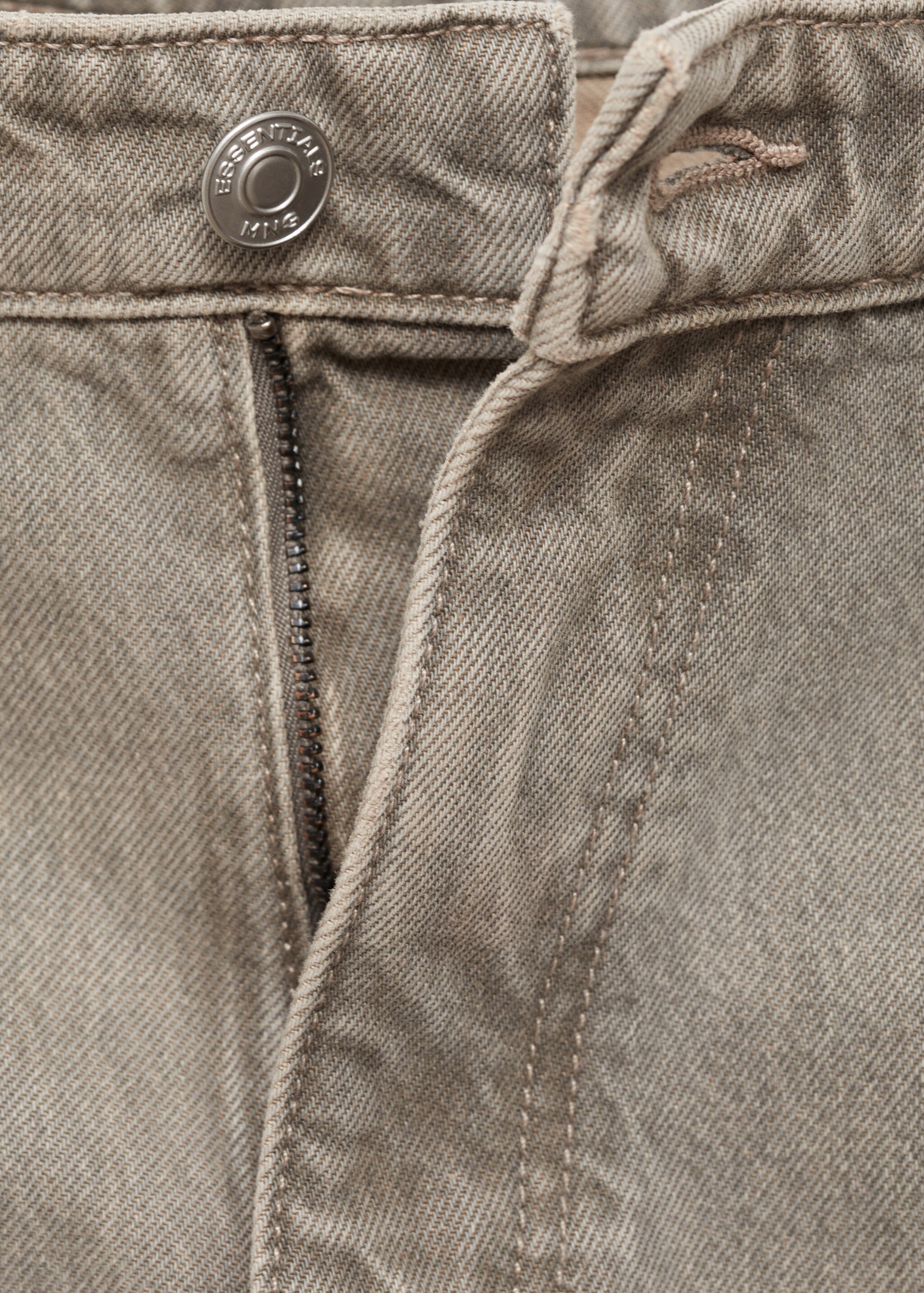 Cropped carrot-fit jeans - Detail van het artikel 8