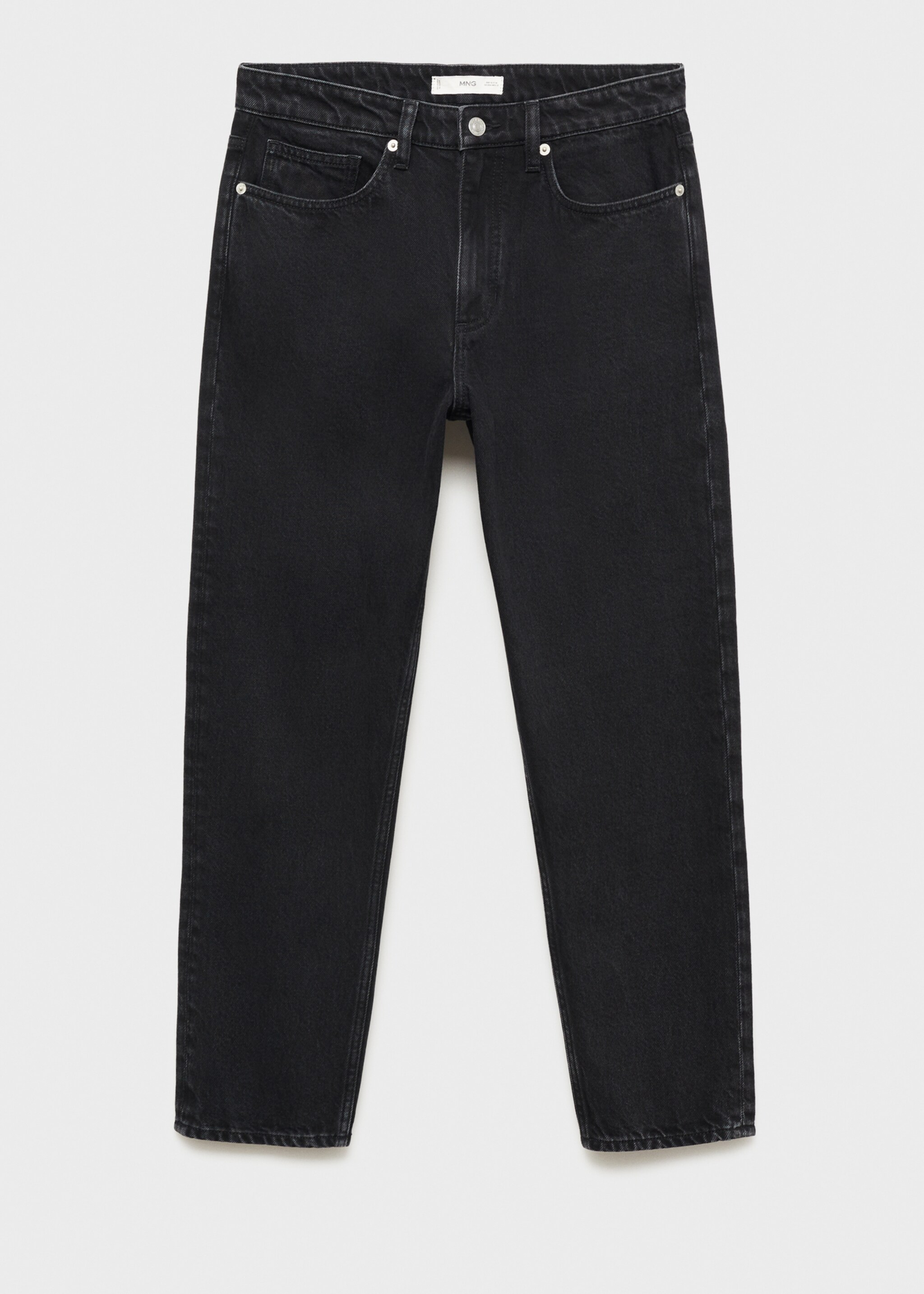 Cropped carrot-fit jeans - Article without model