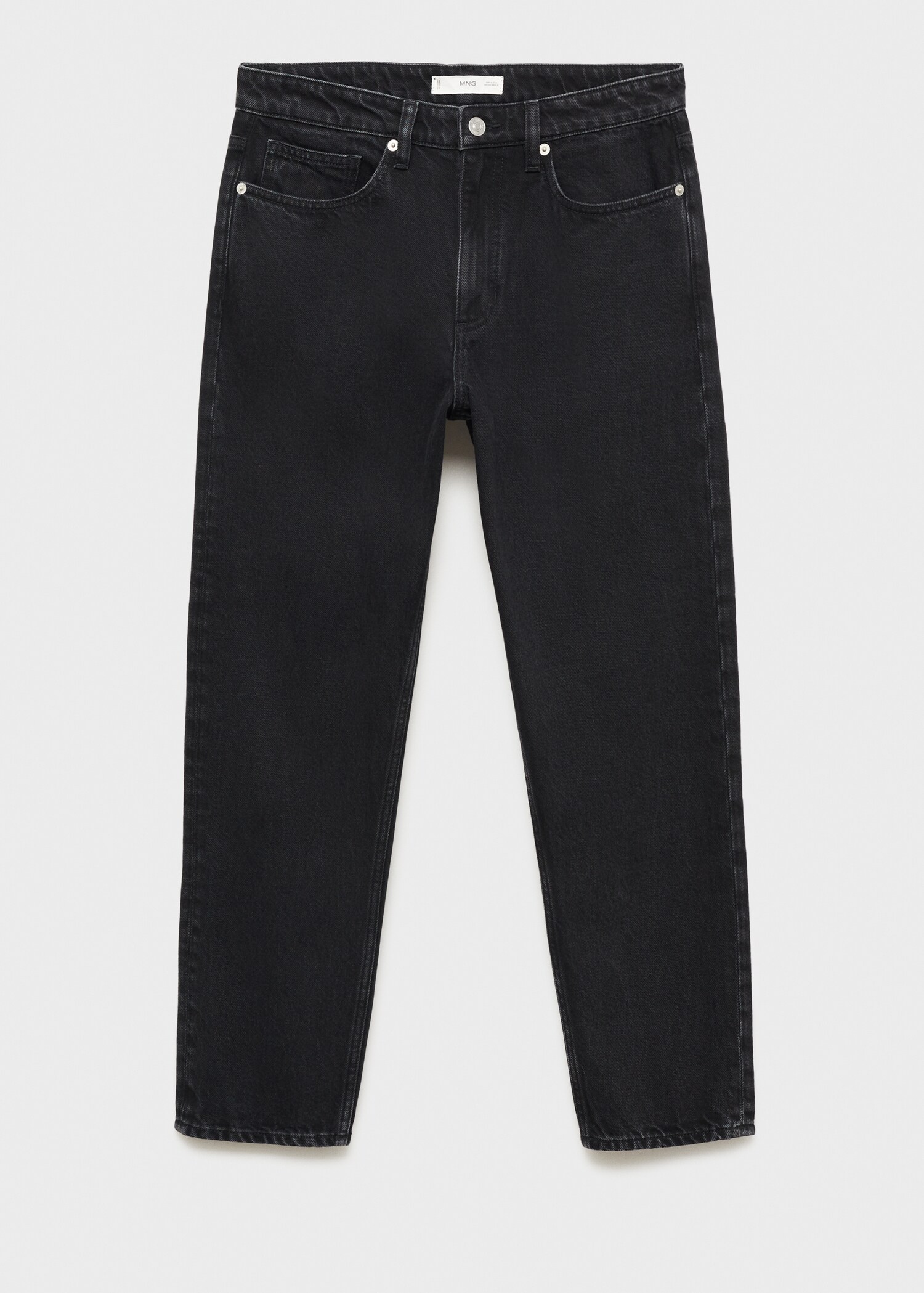 Cropped carrot-fit jeans - Article without model