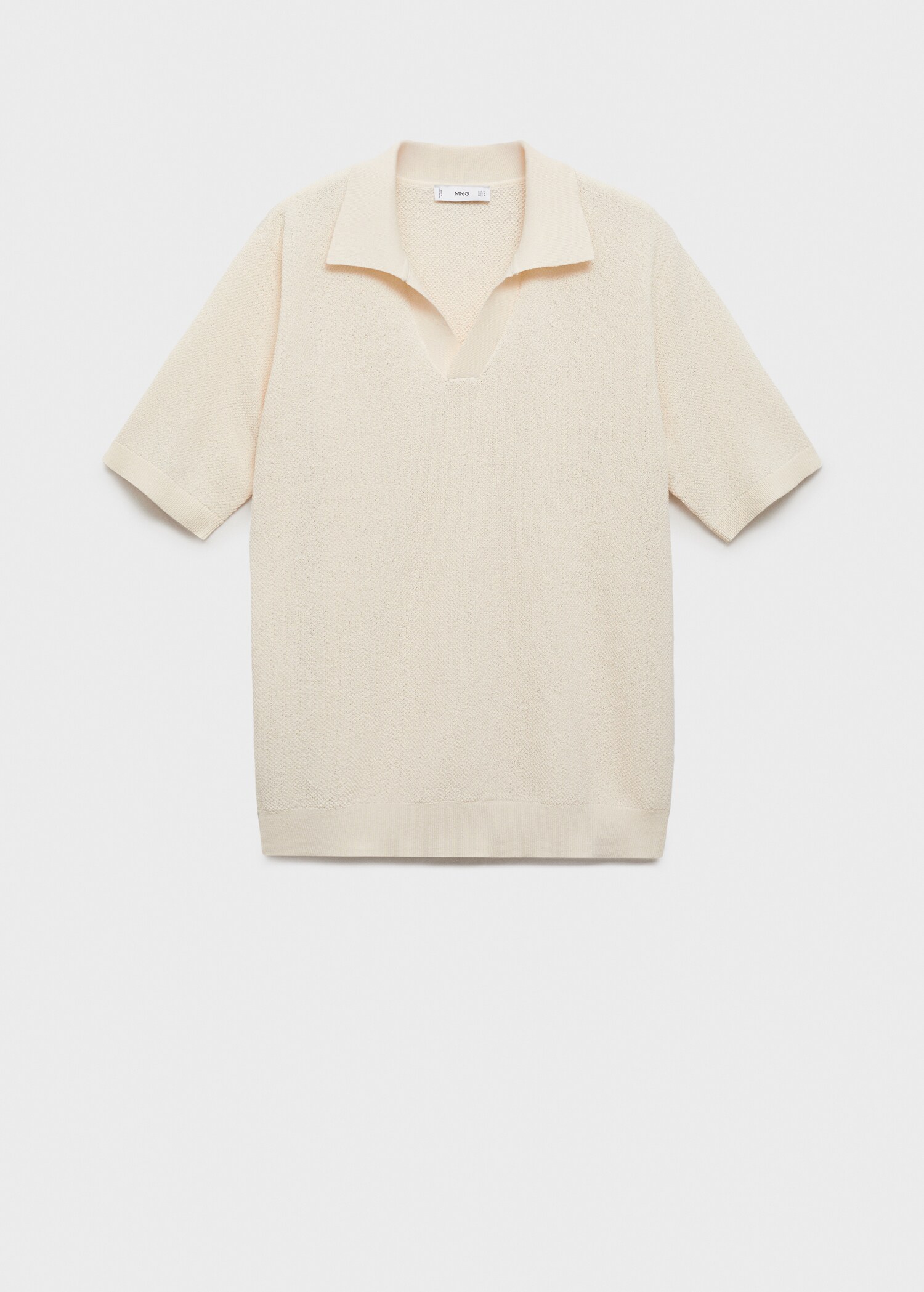 Feinstrick-Poloshirt - Artikel ohne Model