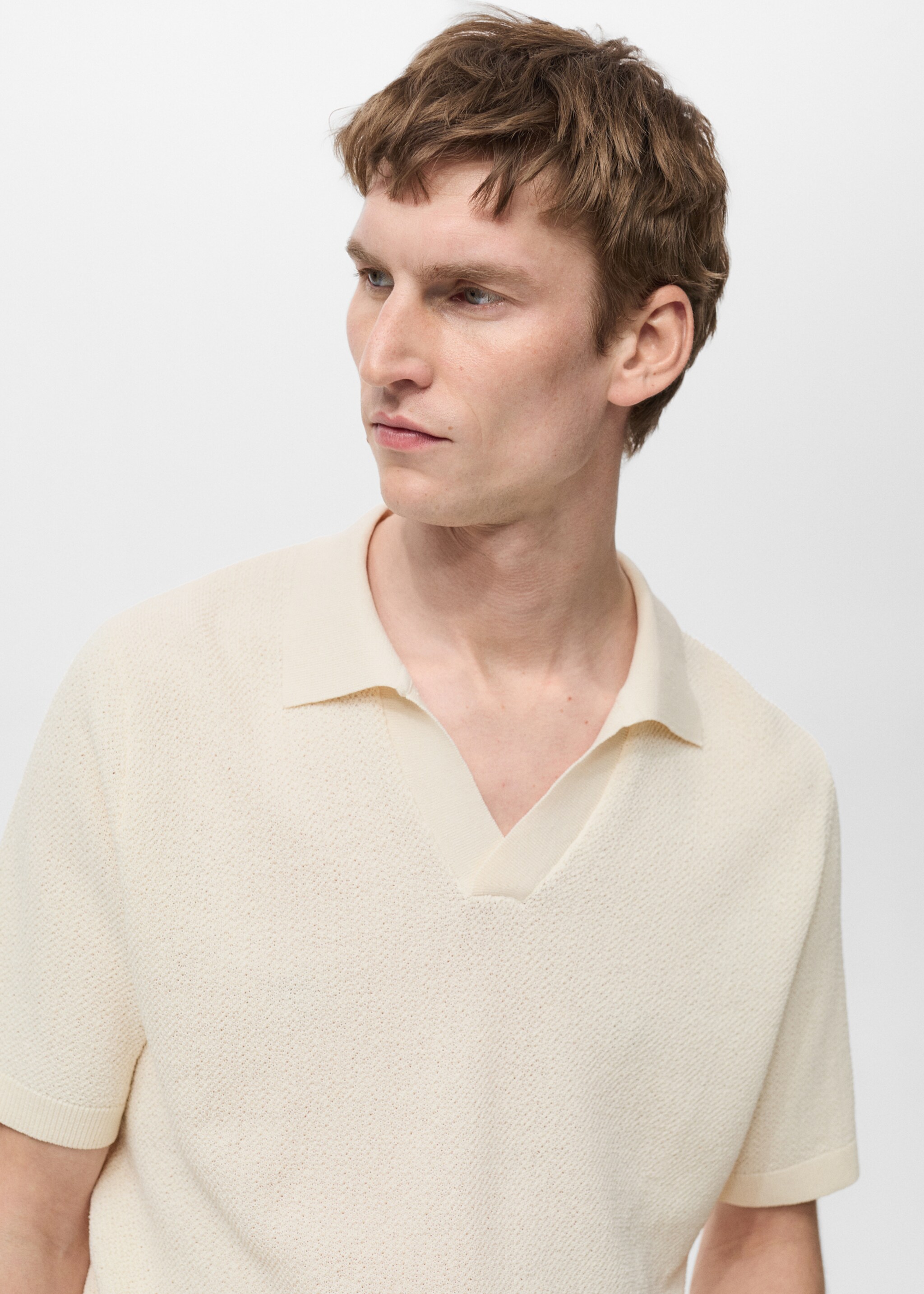 Feinstrick-Poloshirt - Detail des Artikels 1