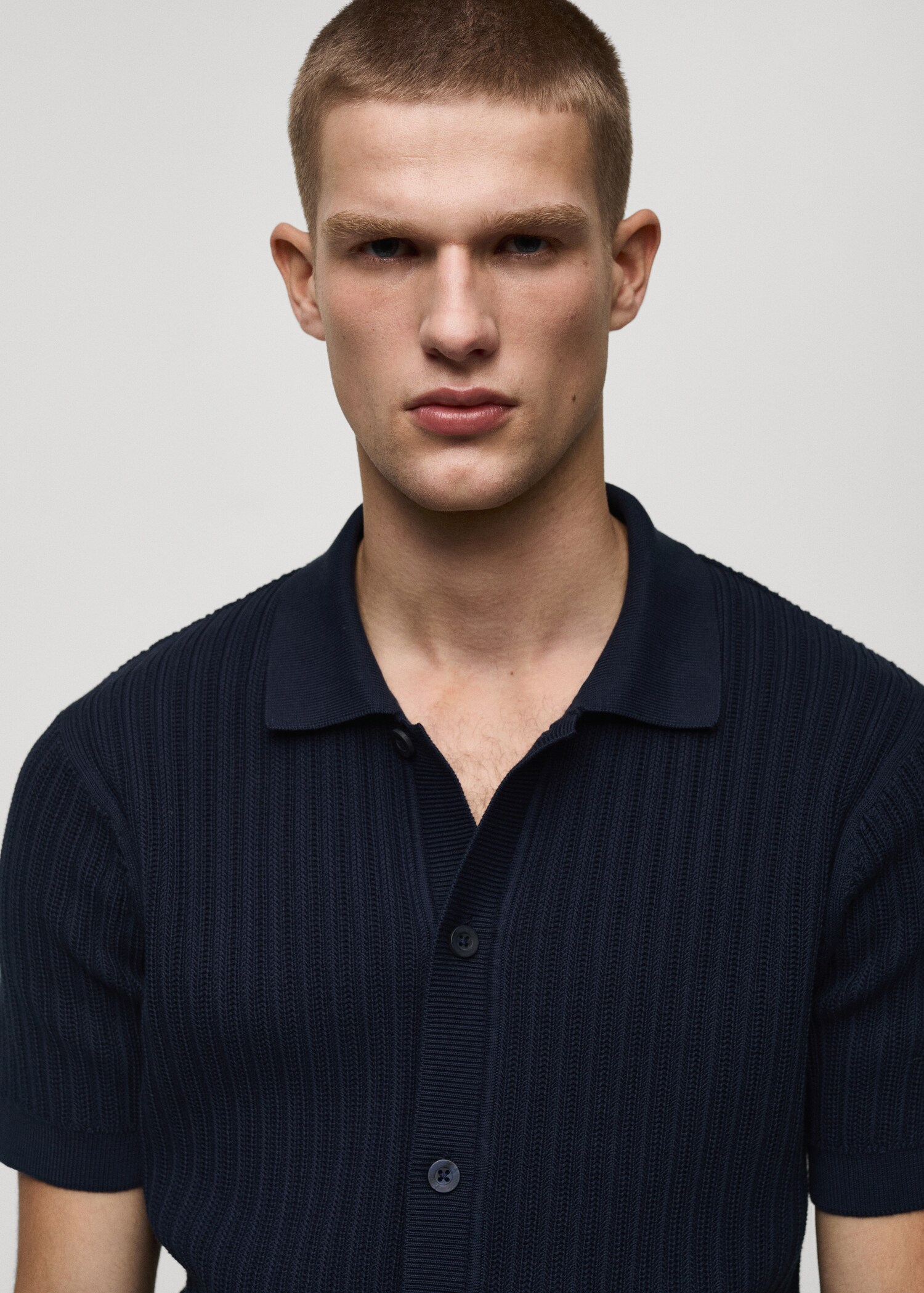 100% cotton shirt structure - Details of the article 1