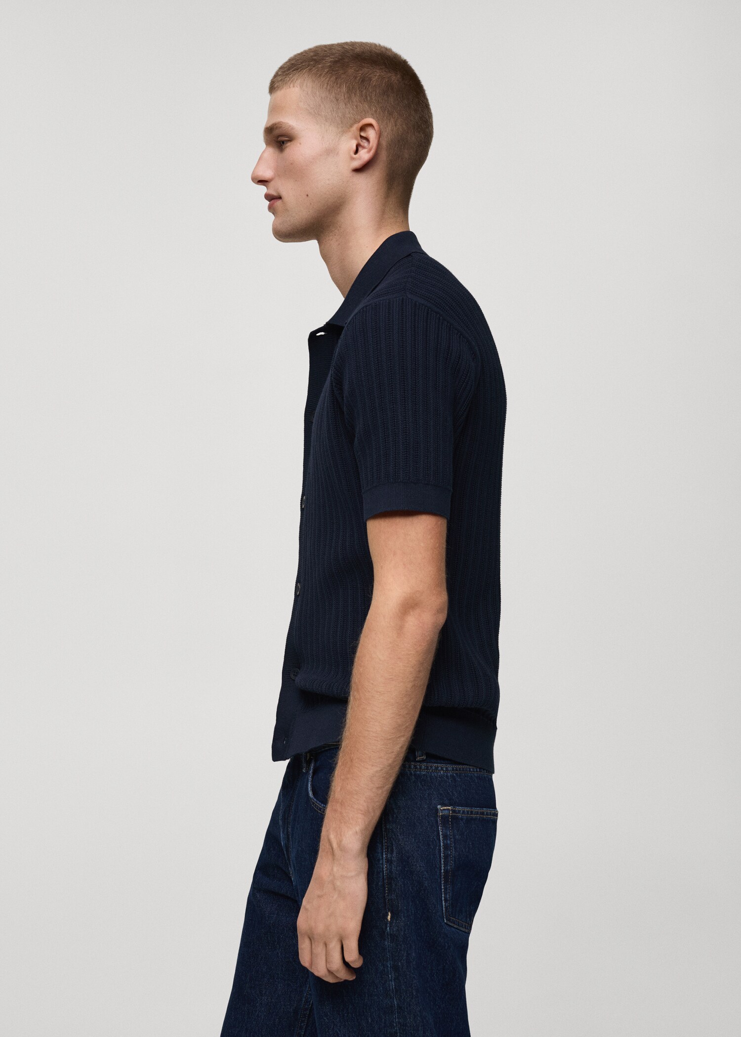 100% cotton shirt structure - Details of the article 2