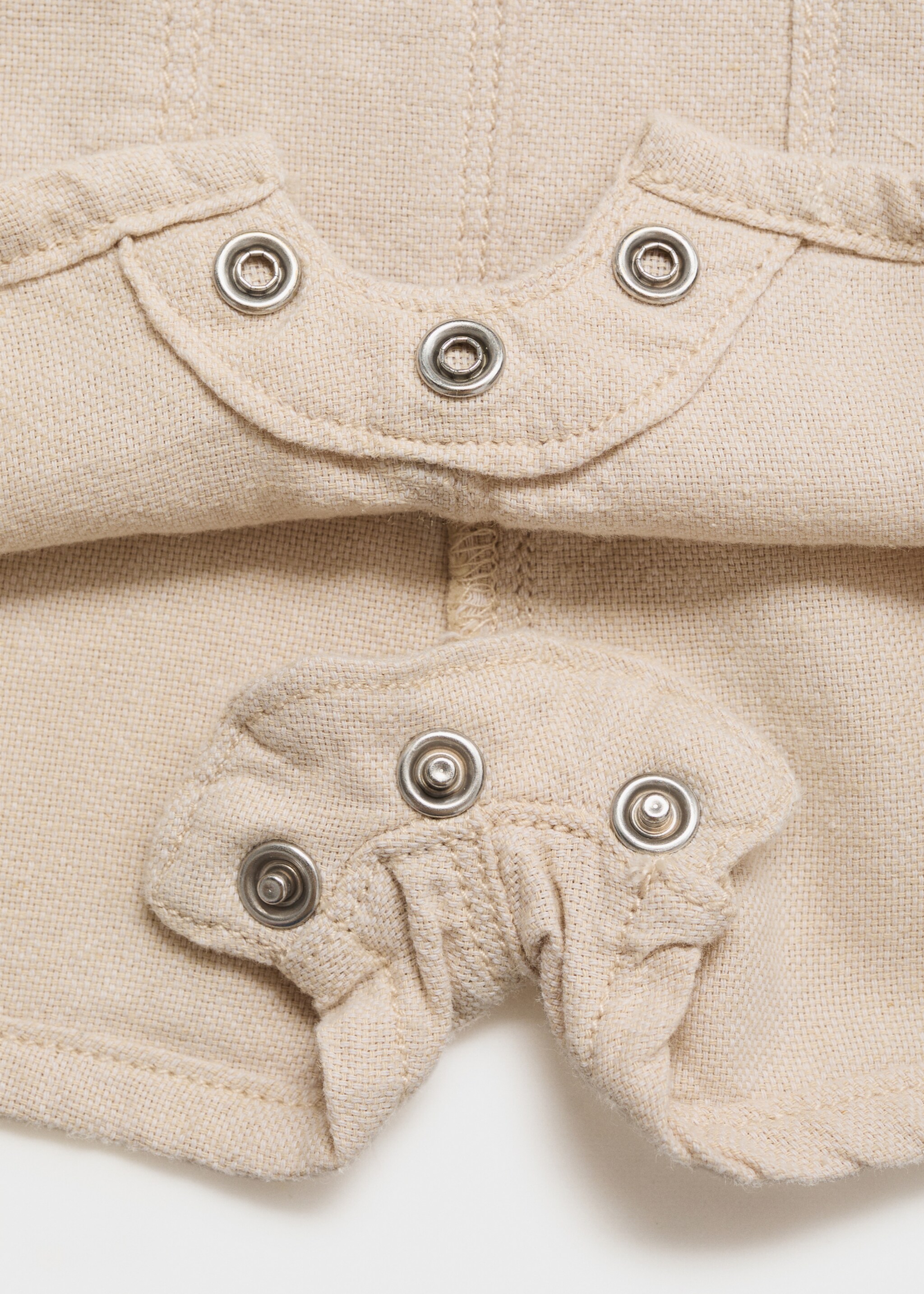 Cotton linen overalls - Details of the article 0