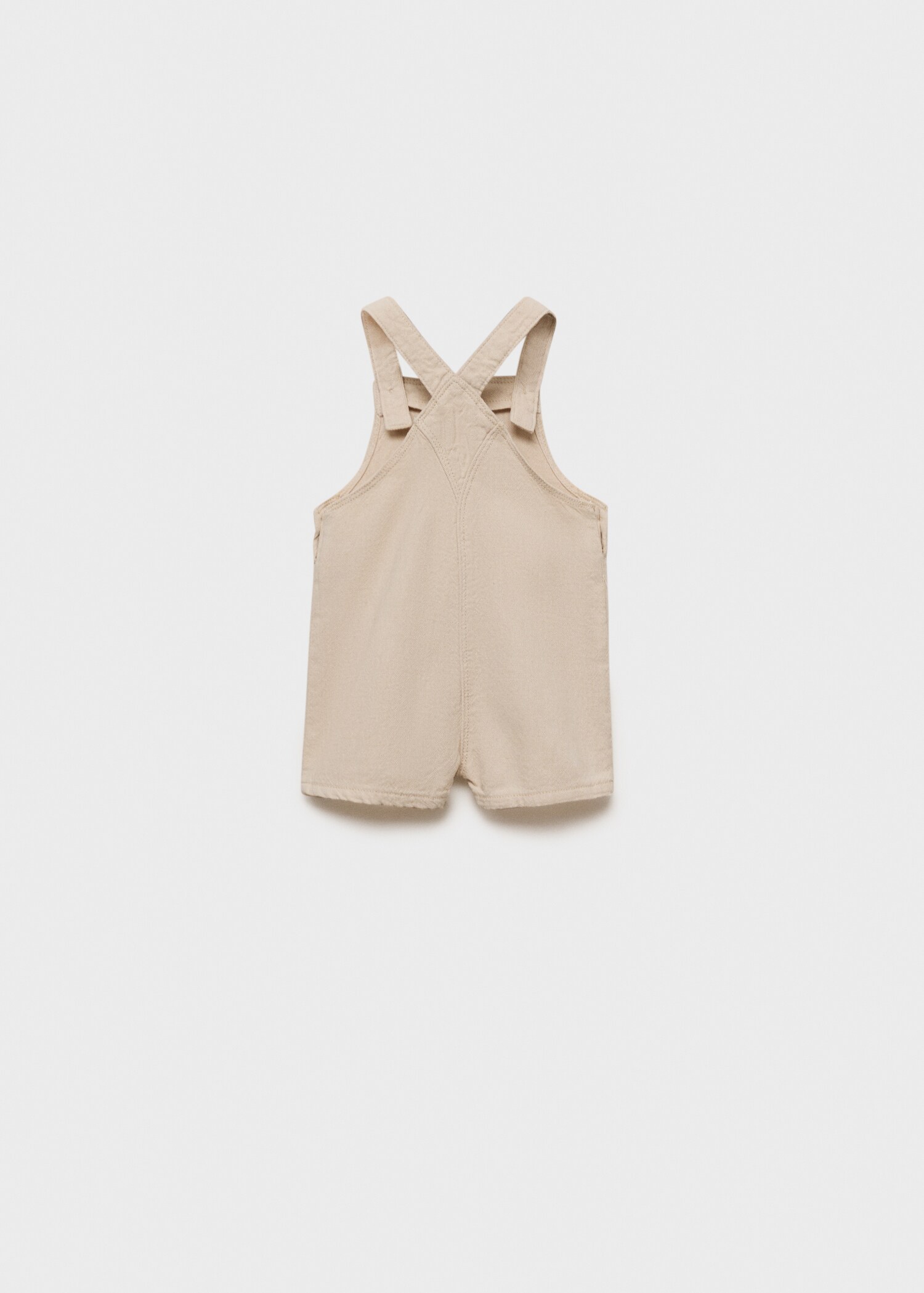 Cotton linen overalls - Зворотна сторона товару