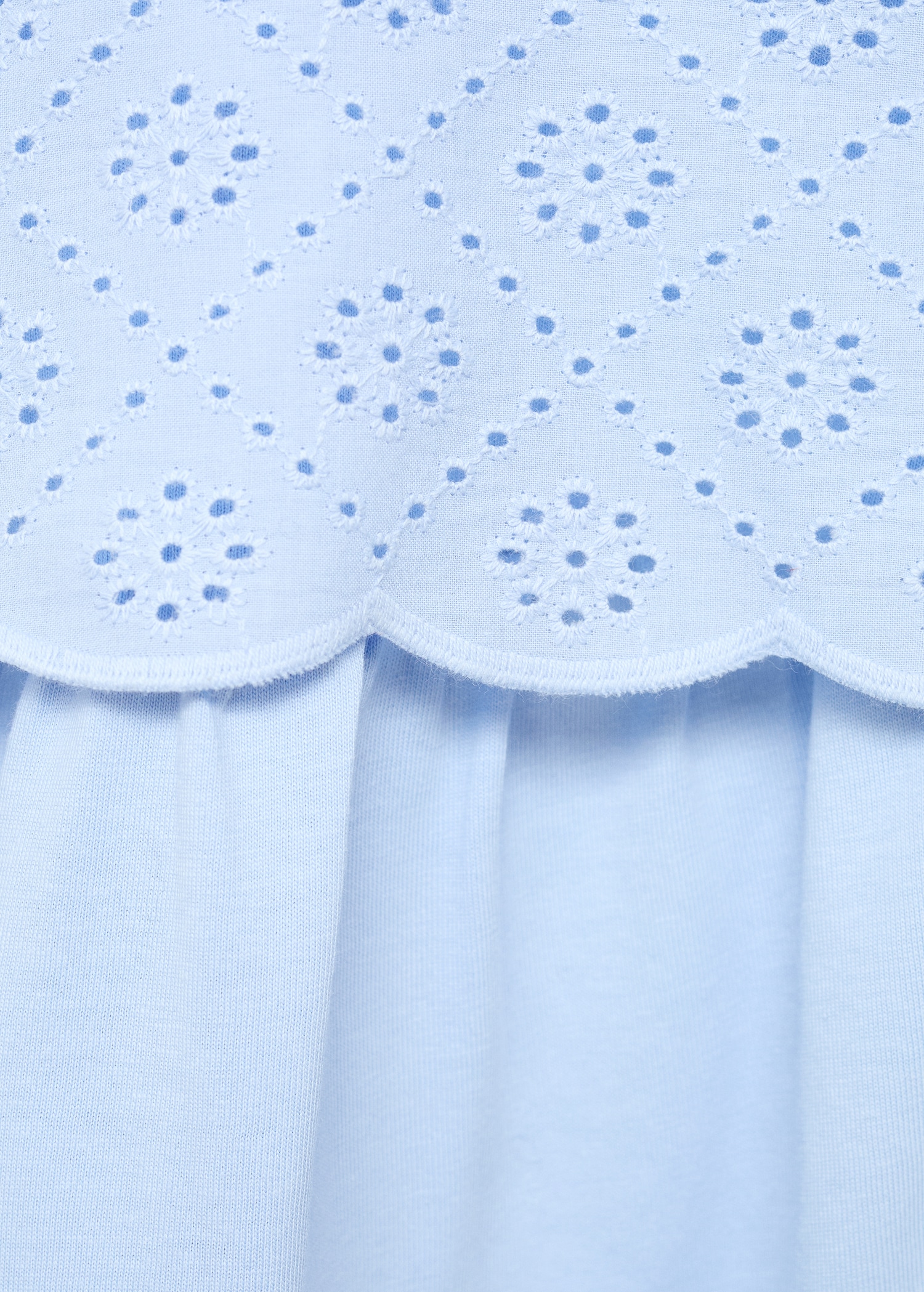 Embroidered cotton dress - Details of the article 8