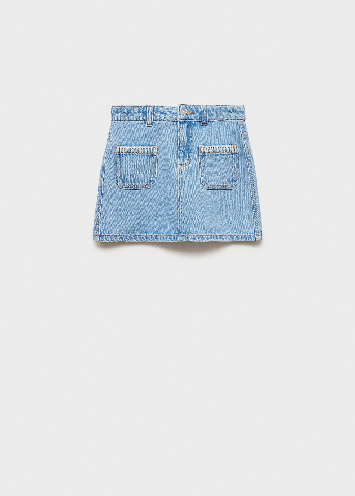 Kısa denim etek - Modelsiz ürün