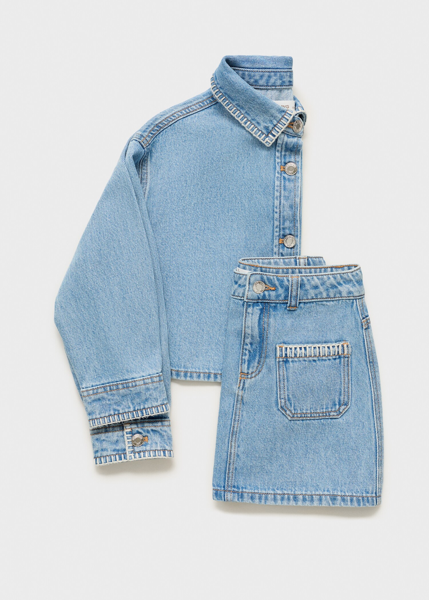 Kısa denim etek - Ürün detayı 8