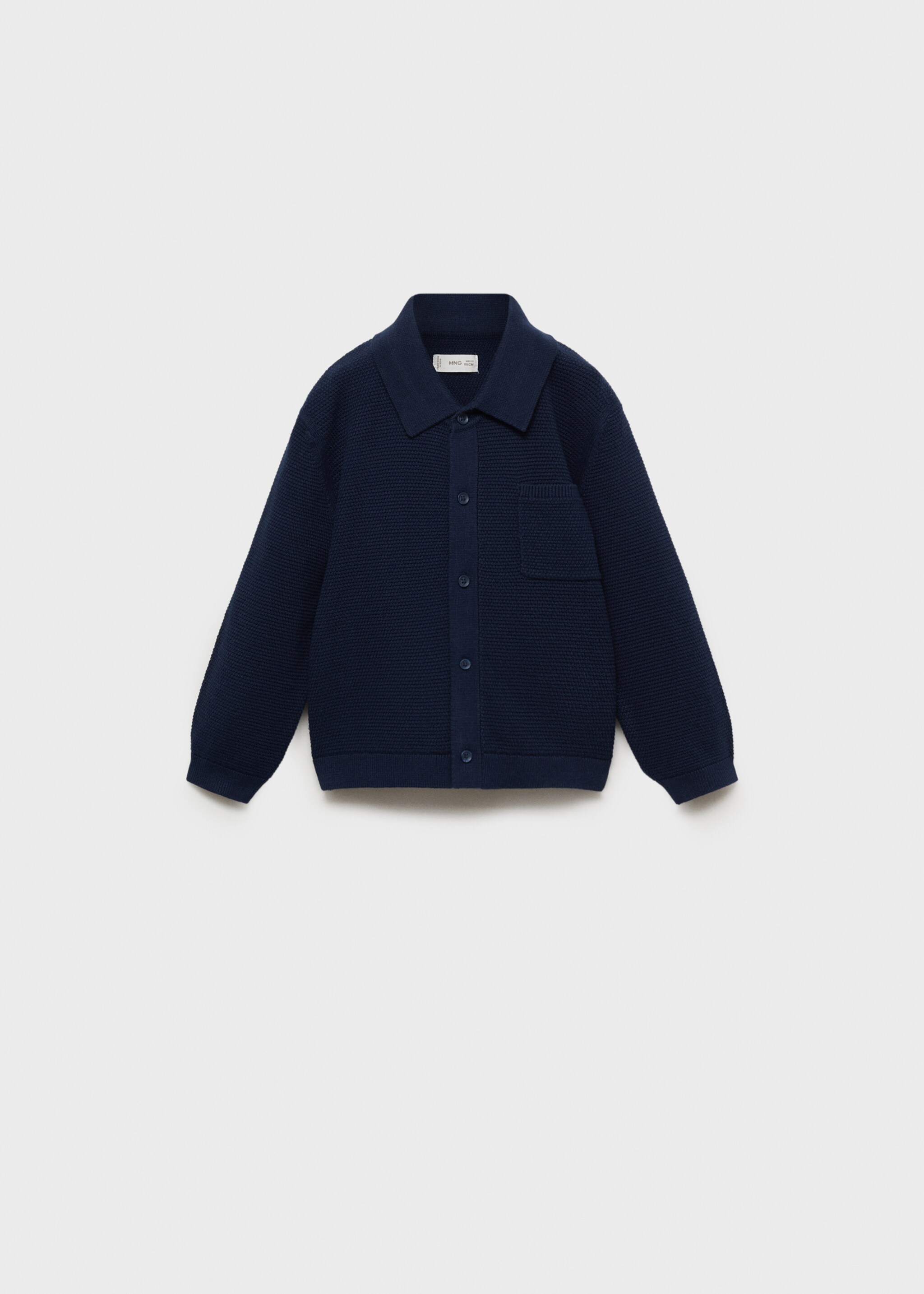 Cotton-blend cardigan - Article without model