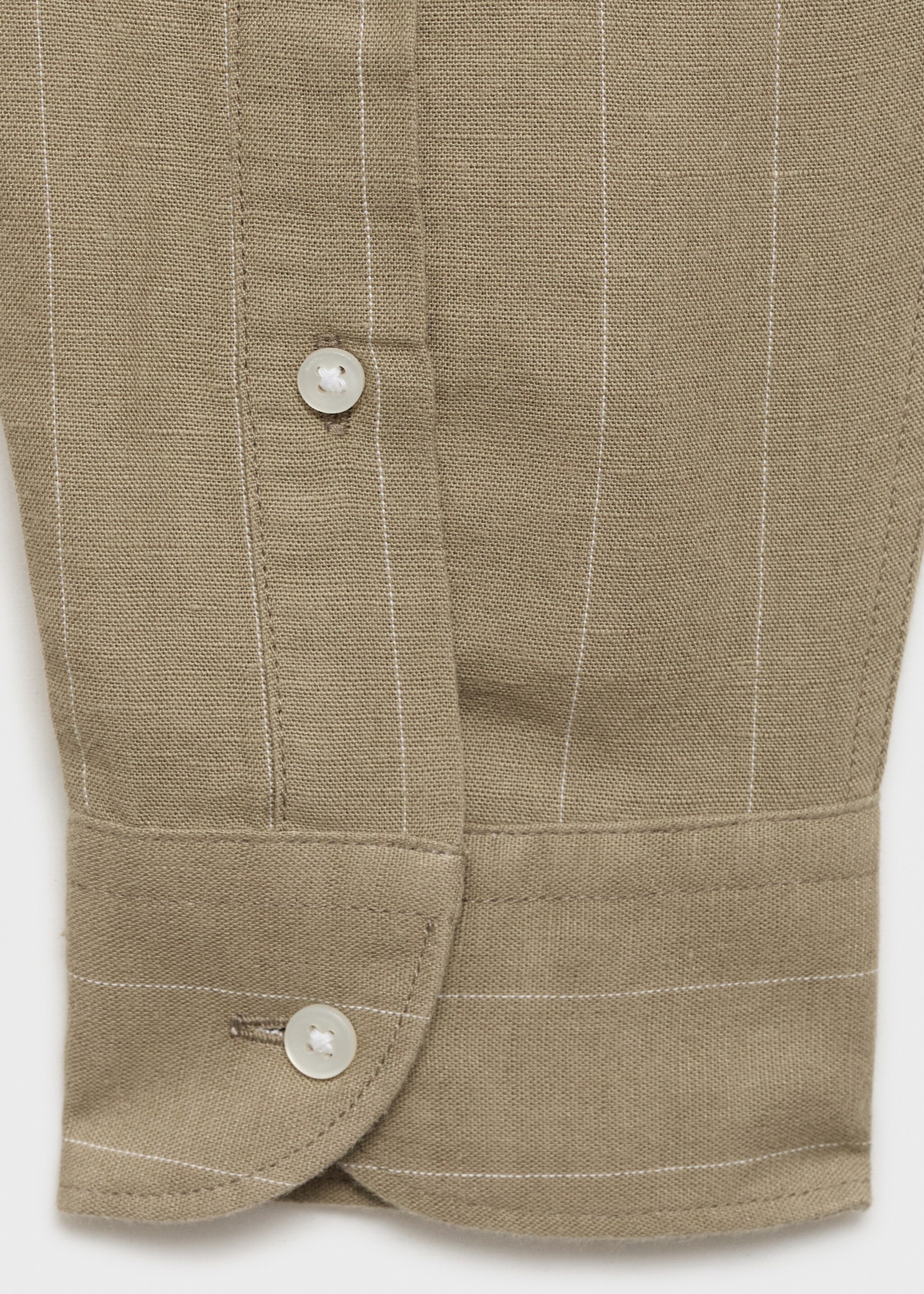 Camisa lino raya diplomática - Detalle del artículo 0