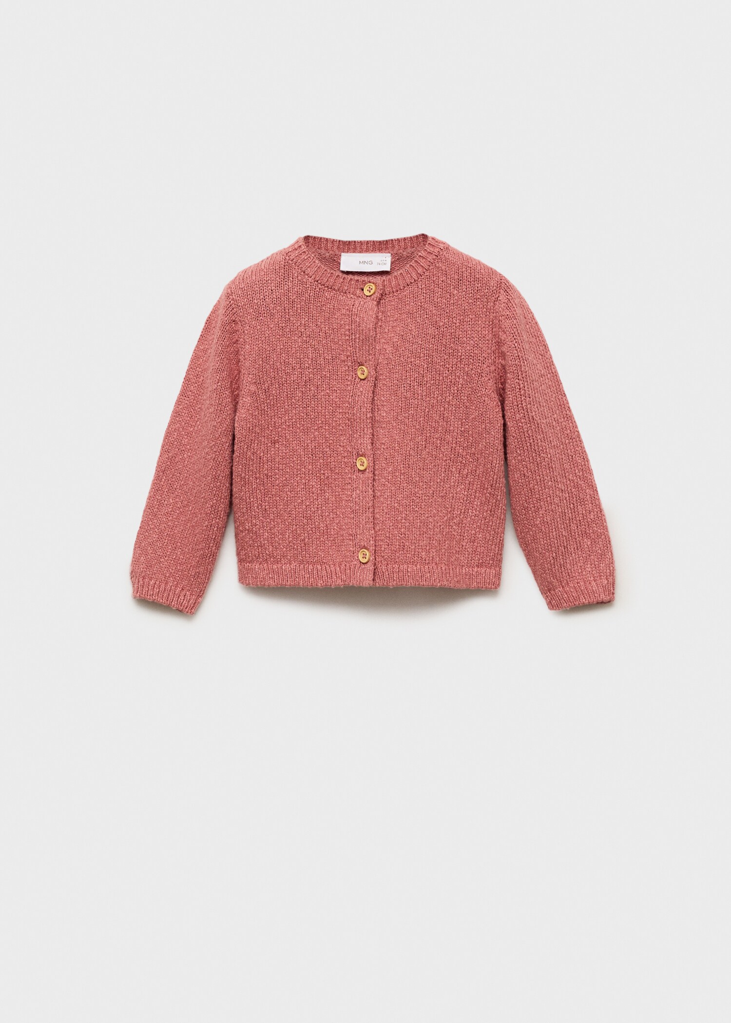 Knitted button cardigan - Article without model