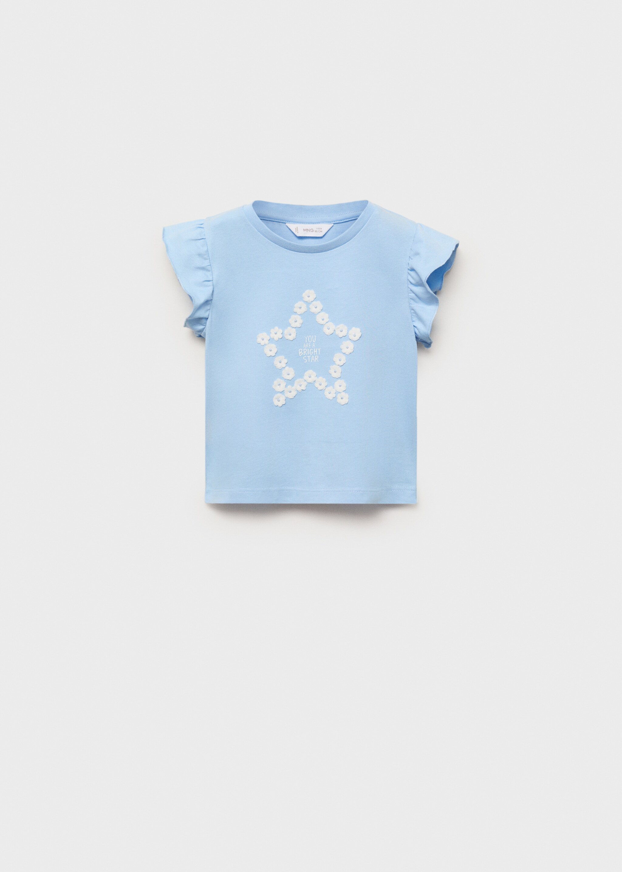 Camiseta relieve volantes - Artículo sin modelo