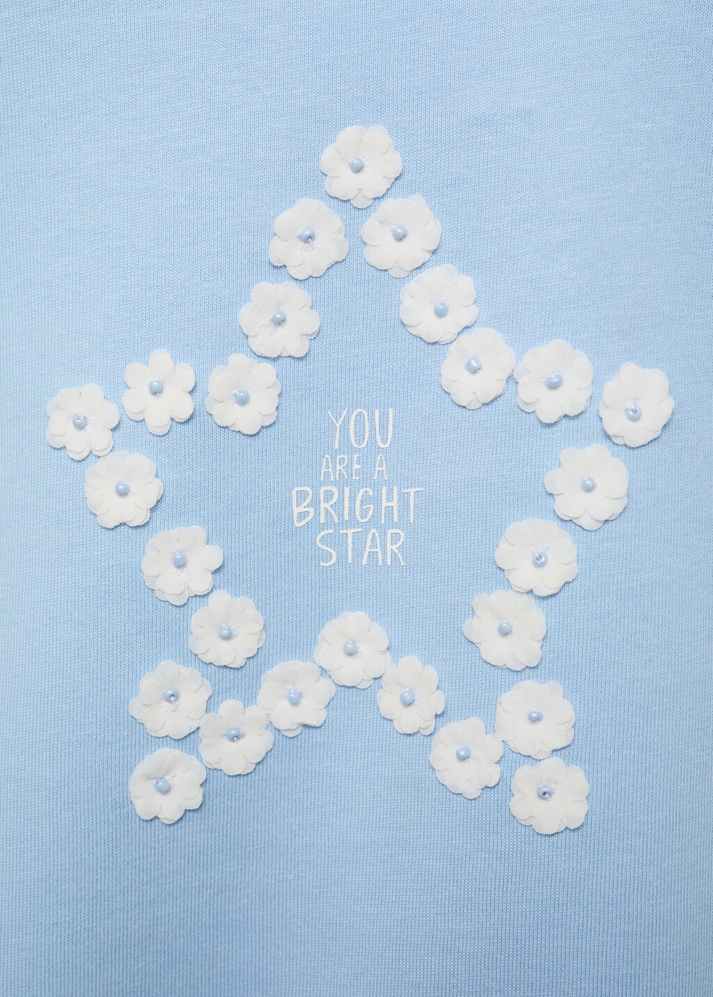 Ruffle embossed t-shirt