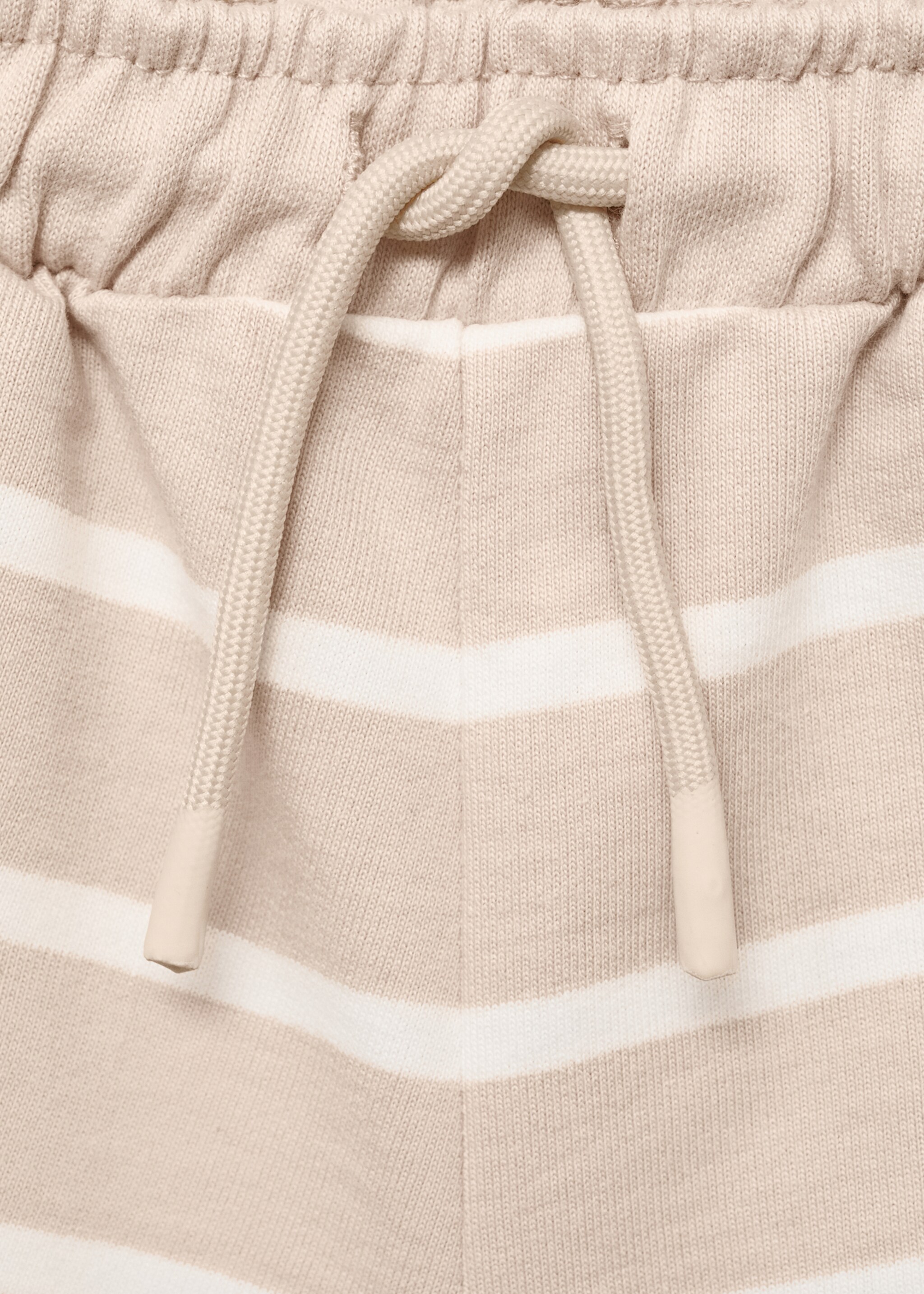 Striped bermuda shorts with drawstring - Details of the article 8
