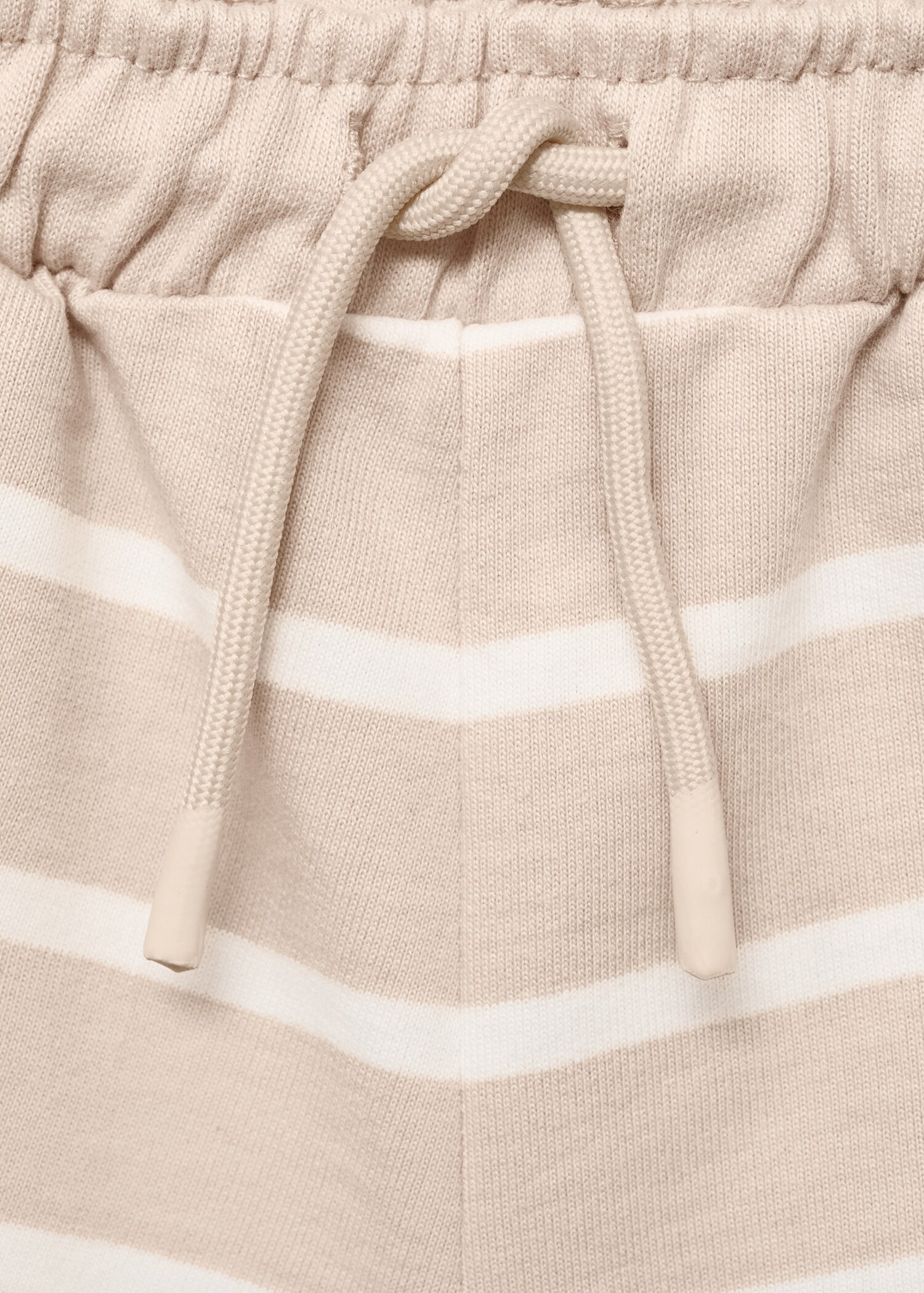 Striped bermuda shorts with drawstring - Details of the article 8